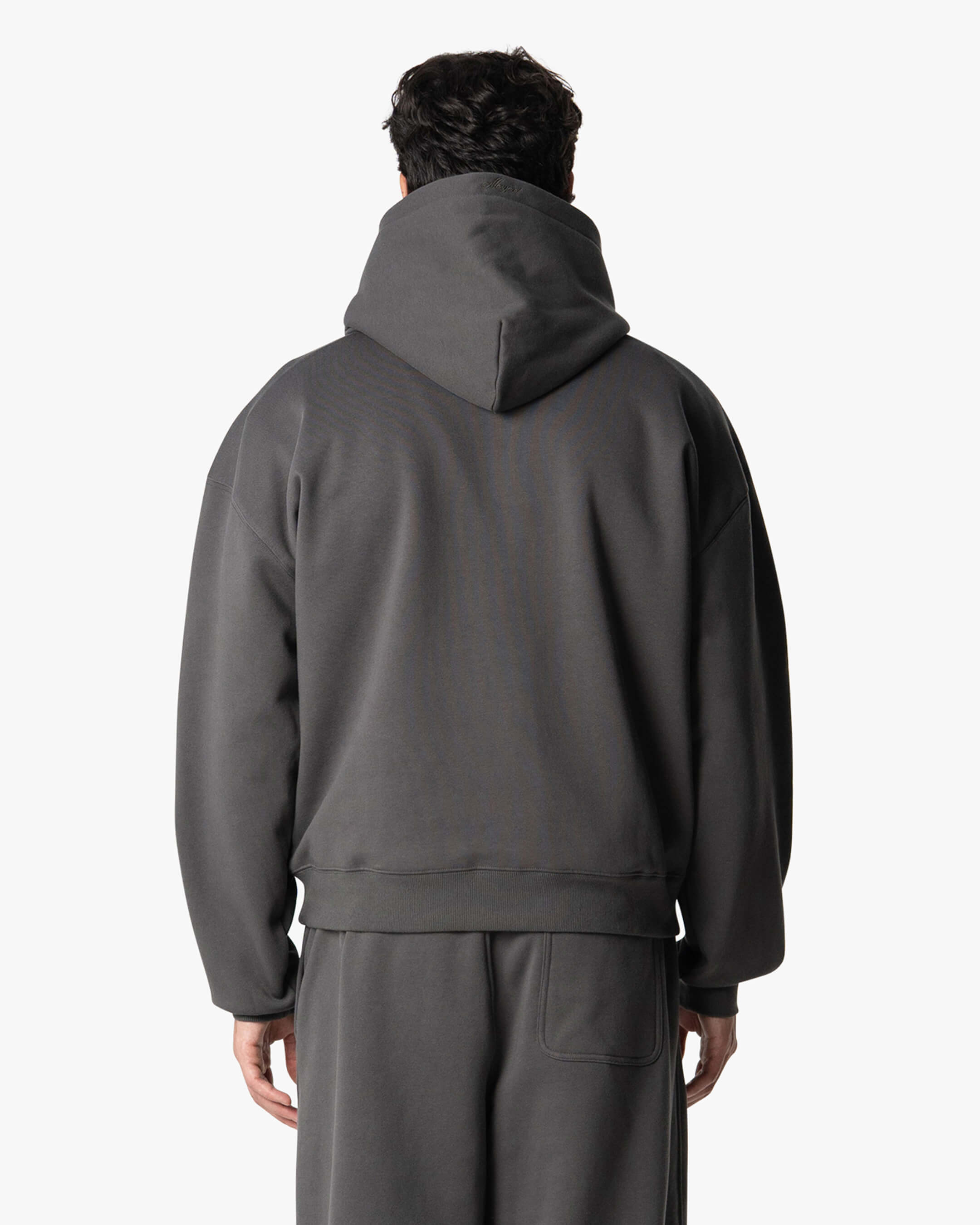 Signature Übergroßer Baumwolle Hoodie