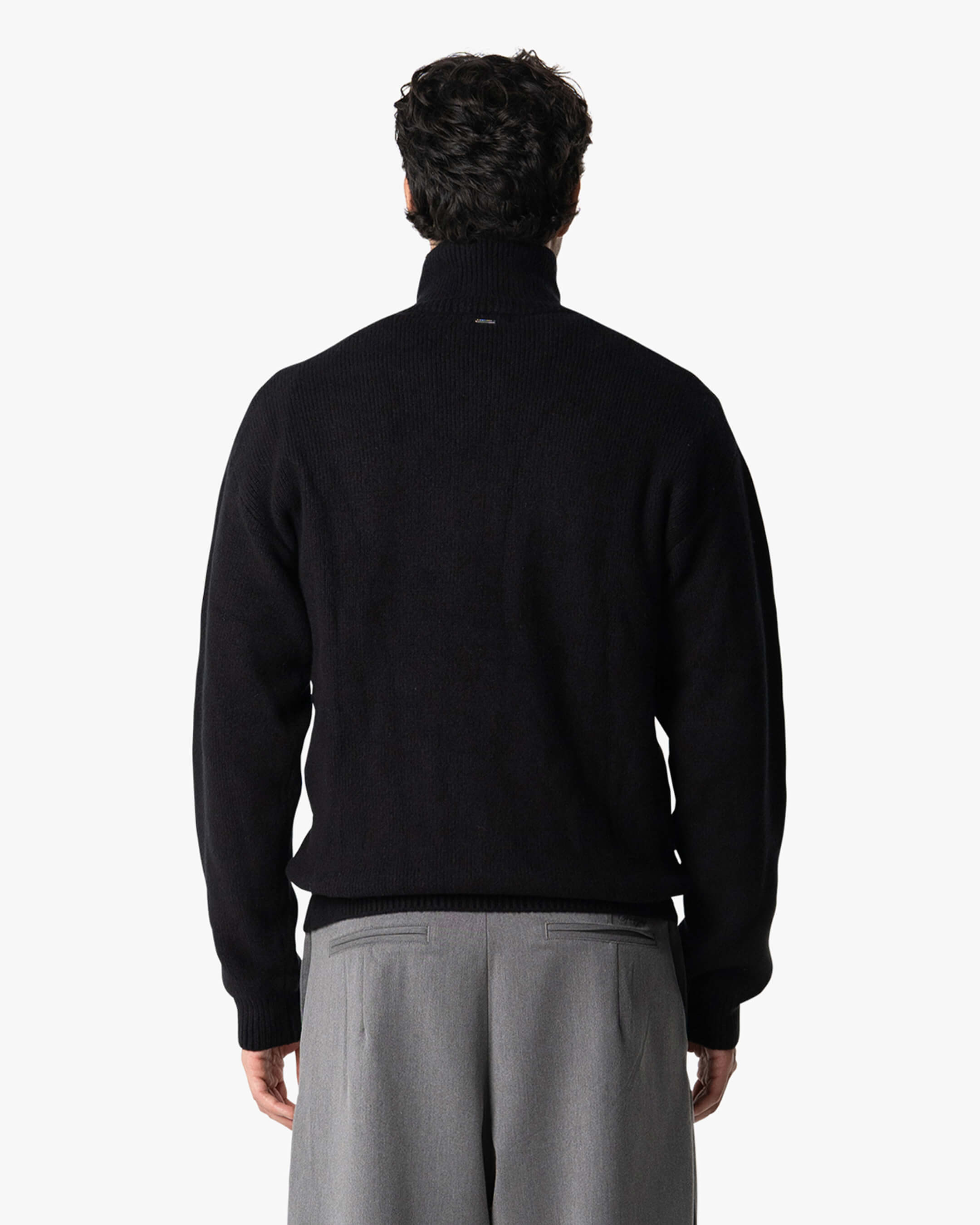 Ventura Baumwoll-Strickjacke mit Reißverschluss