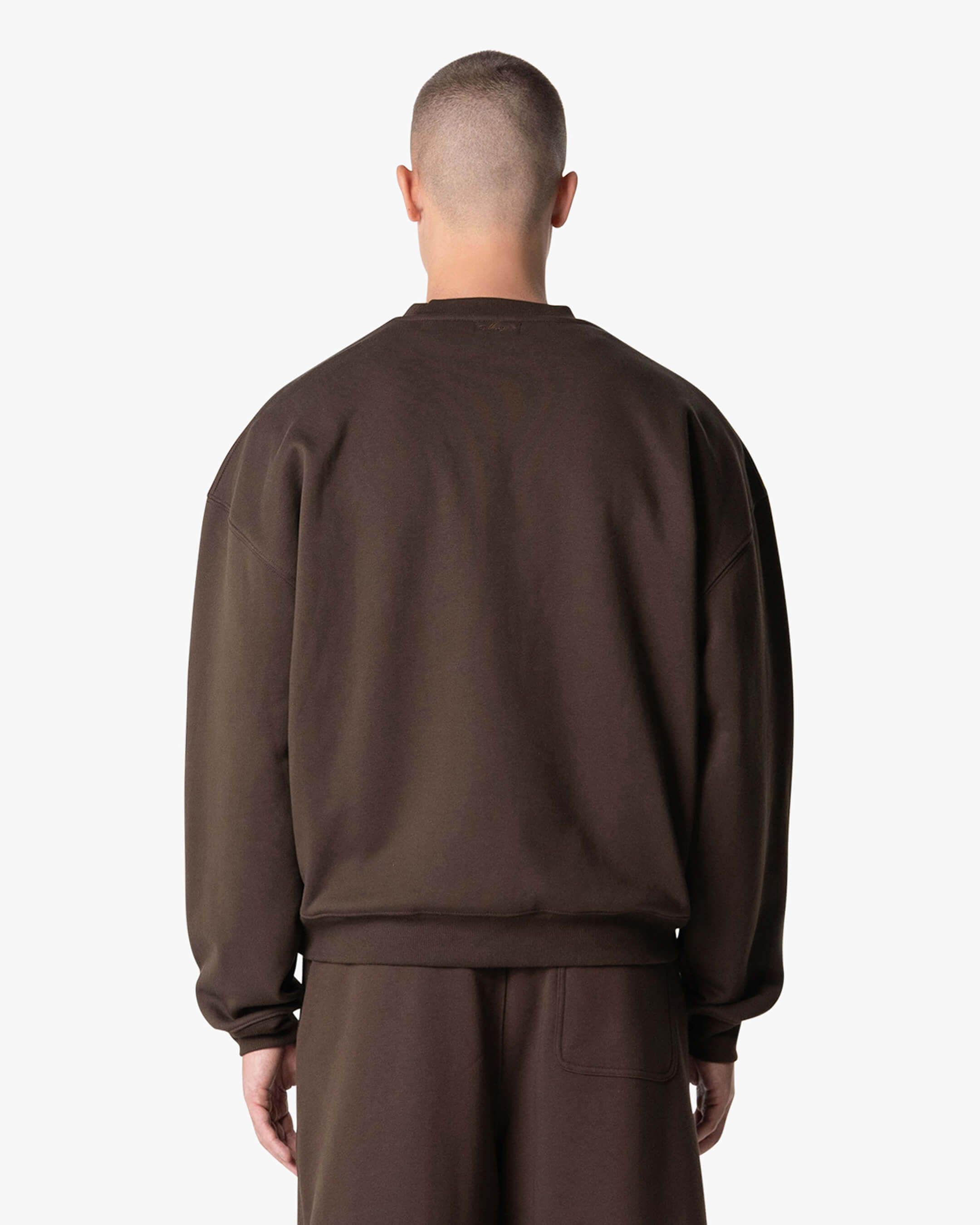 Signature Übergroßer Baumwollpullover