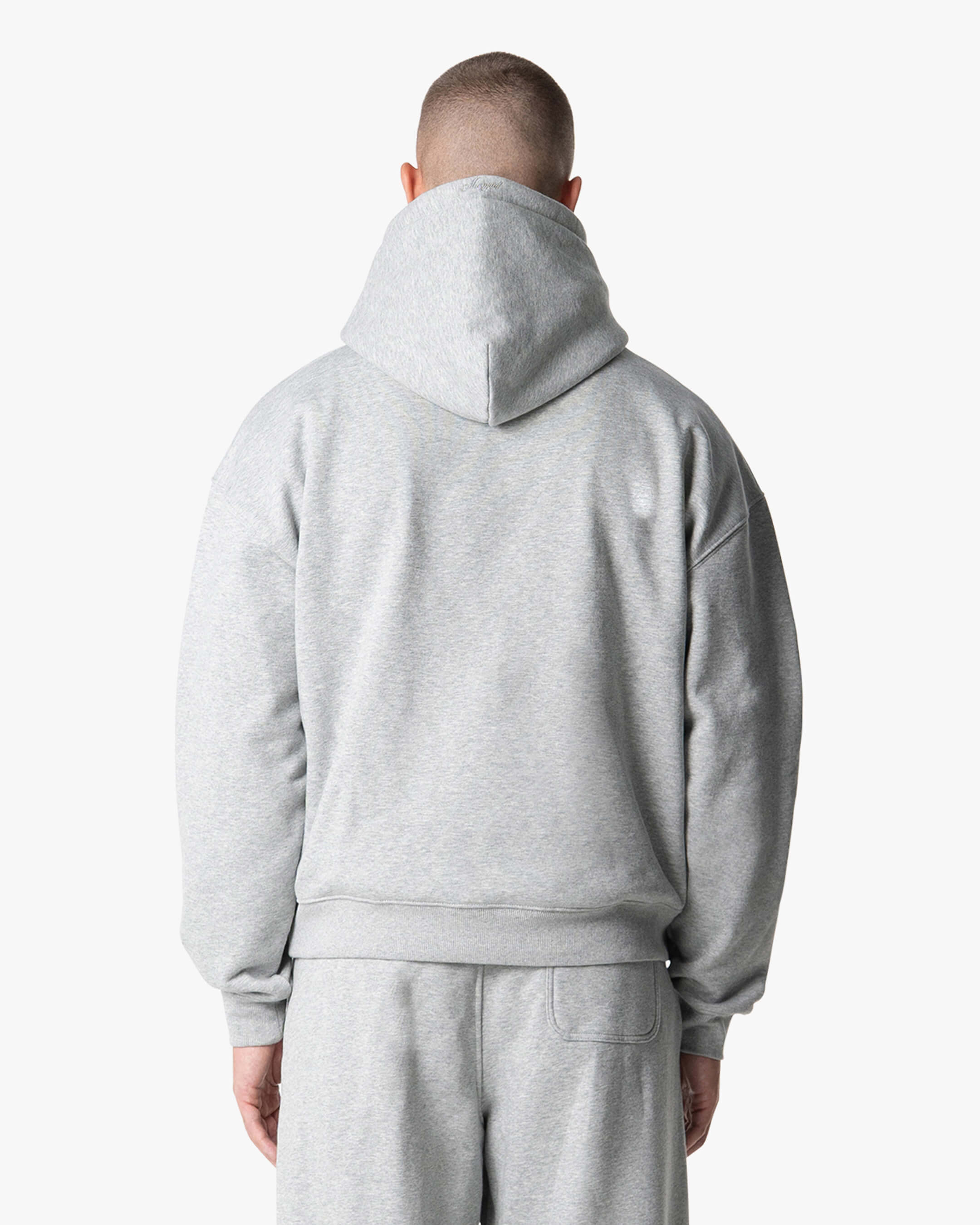 Signature Übergroßer Baumwolle Hoodie