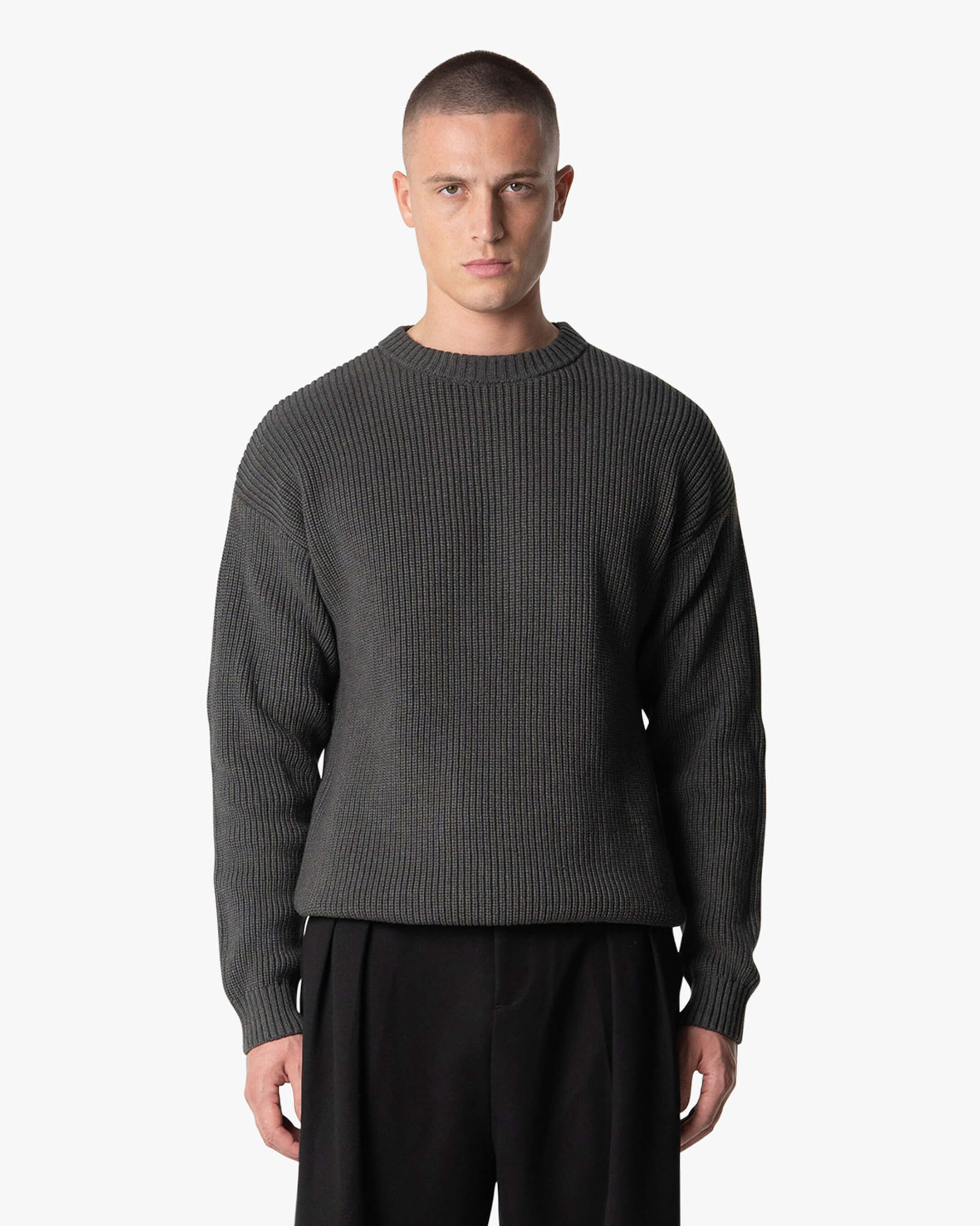 Naval Strickpullover aus Baumwolle