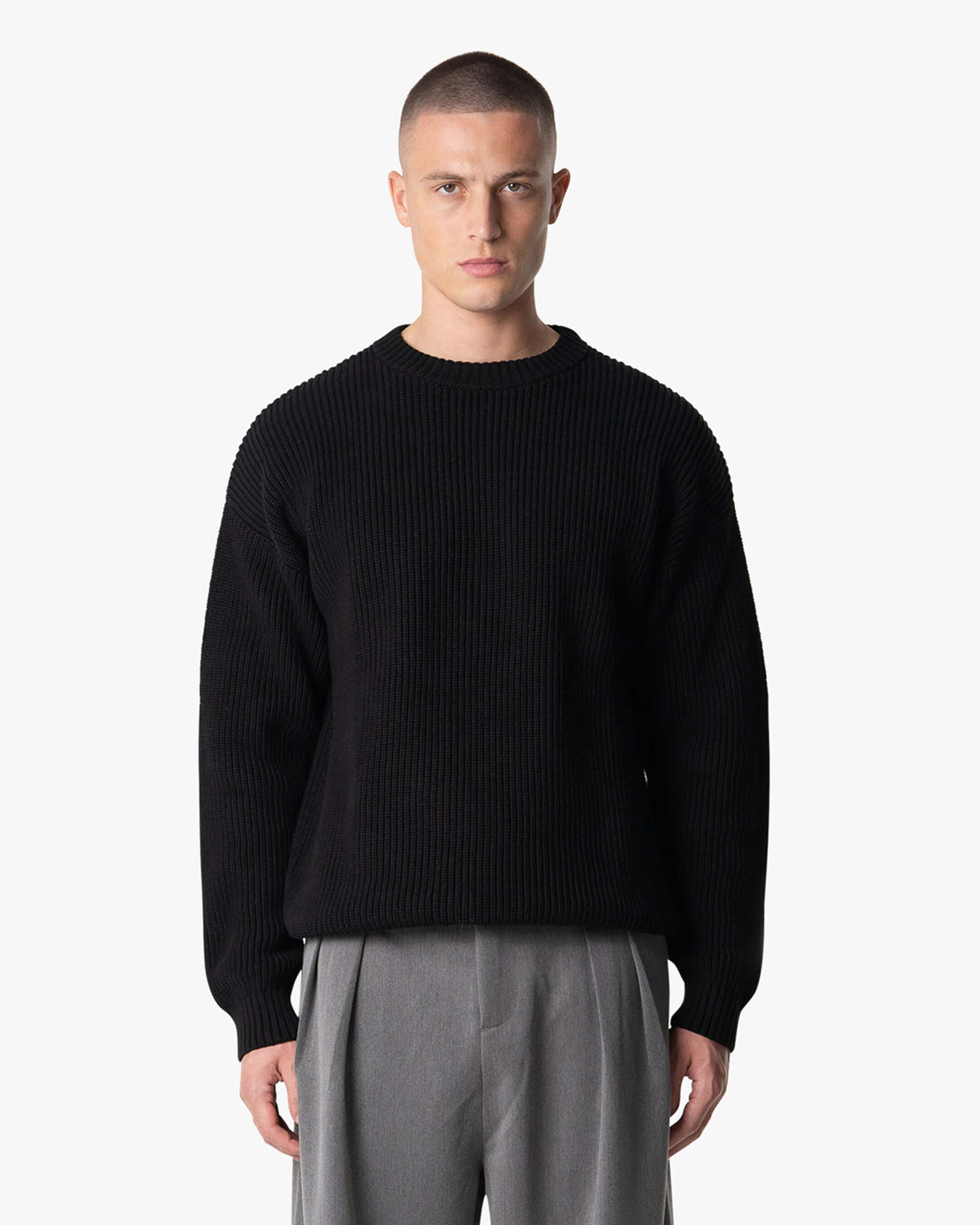 Naval Strickpullover aus Baumwolle