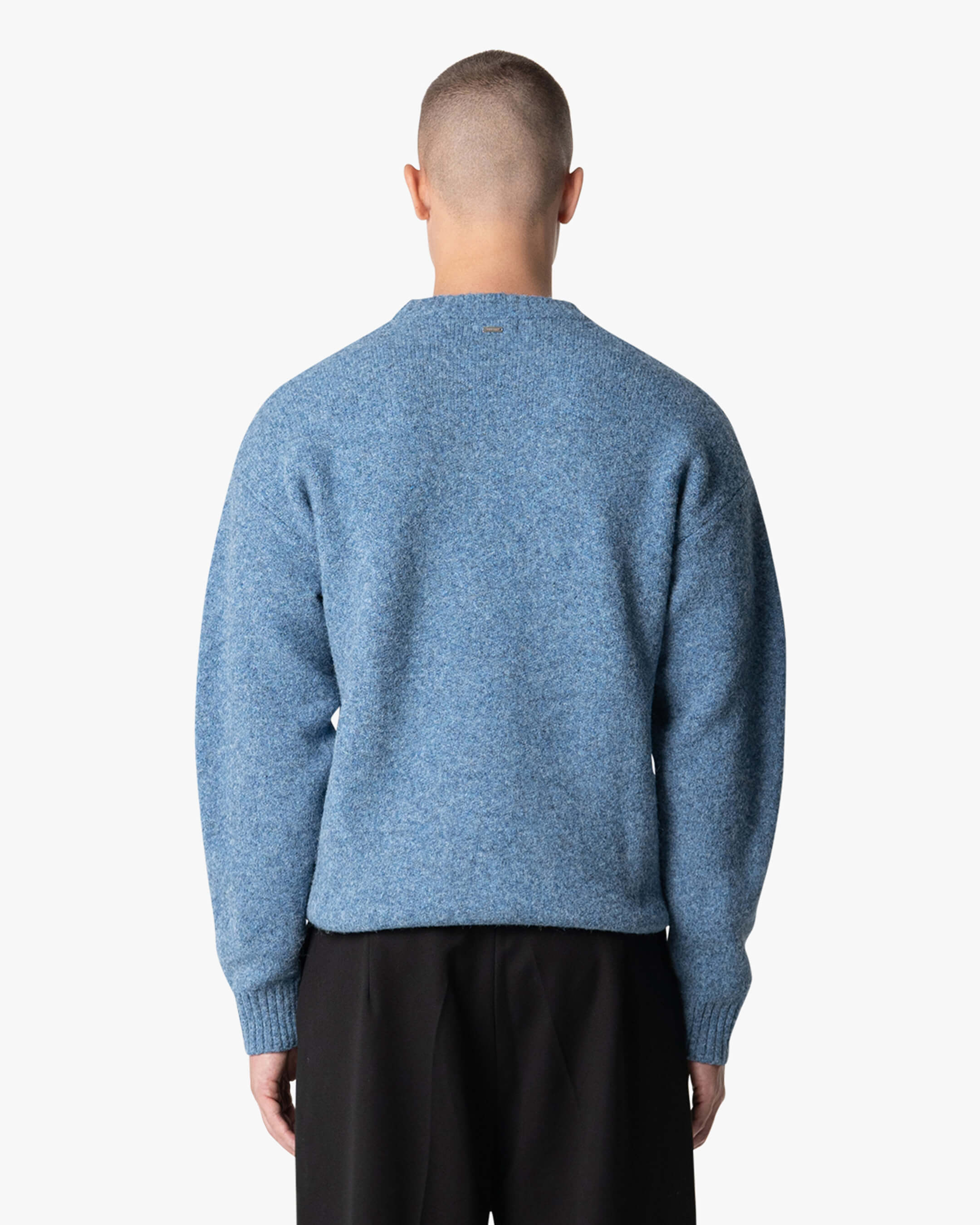 Brixton Pullover aus Wollmischung mit gebürsteter Oberfläche