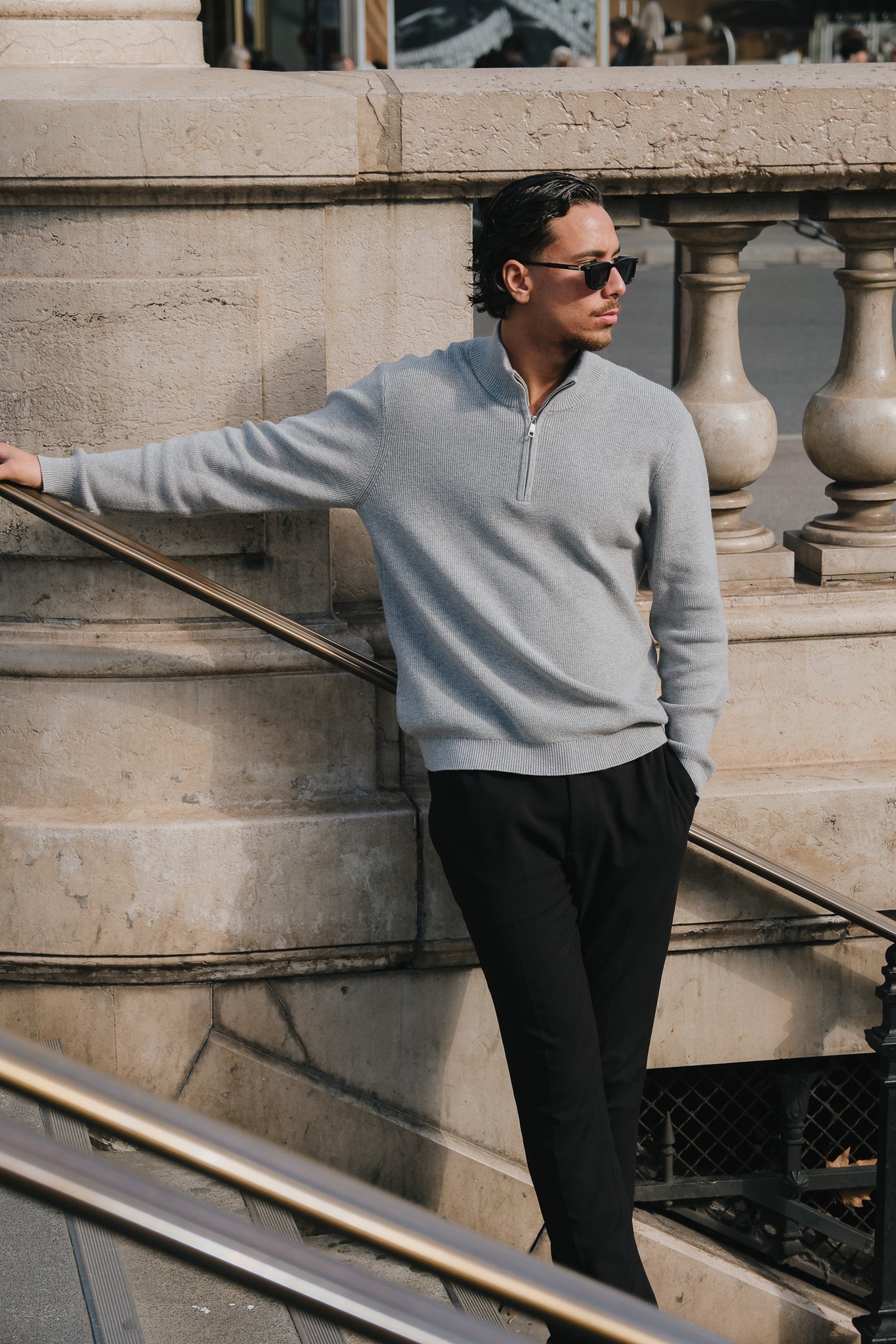 Armada Halb-Reißverschluss Pullover
