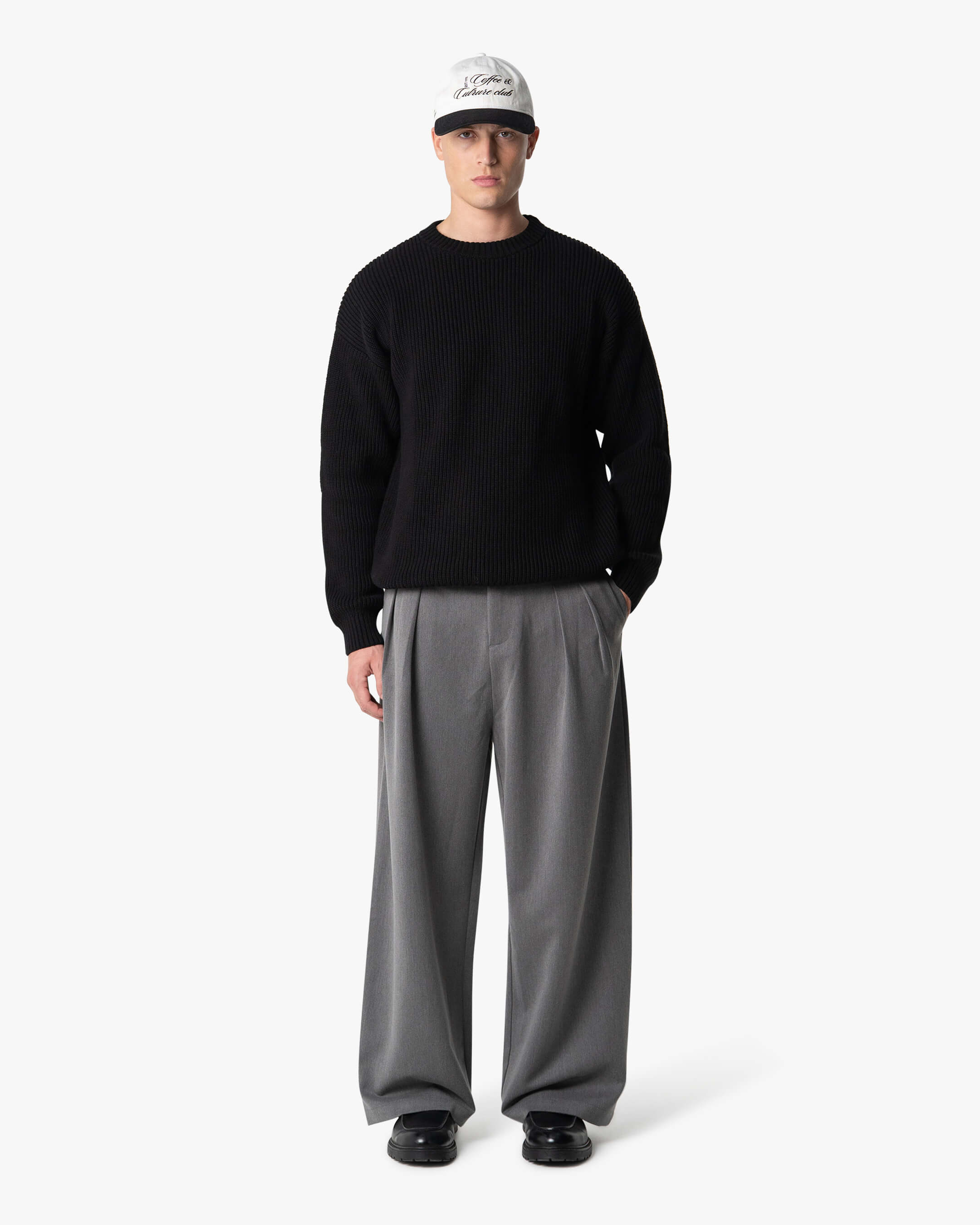 Naval Strickpullover aus Baumwolle