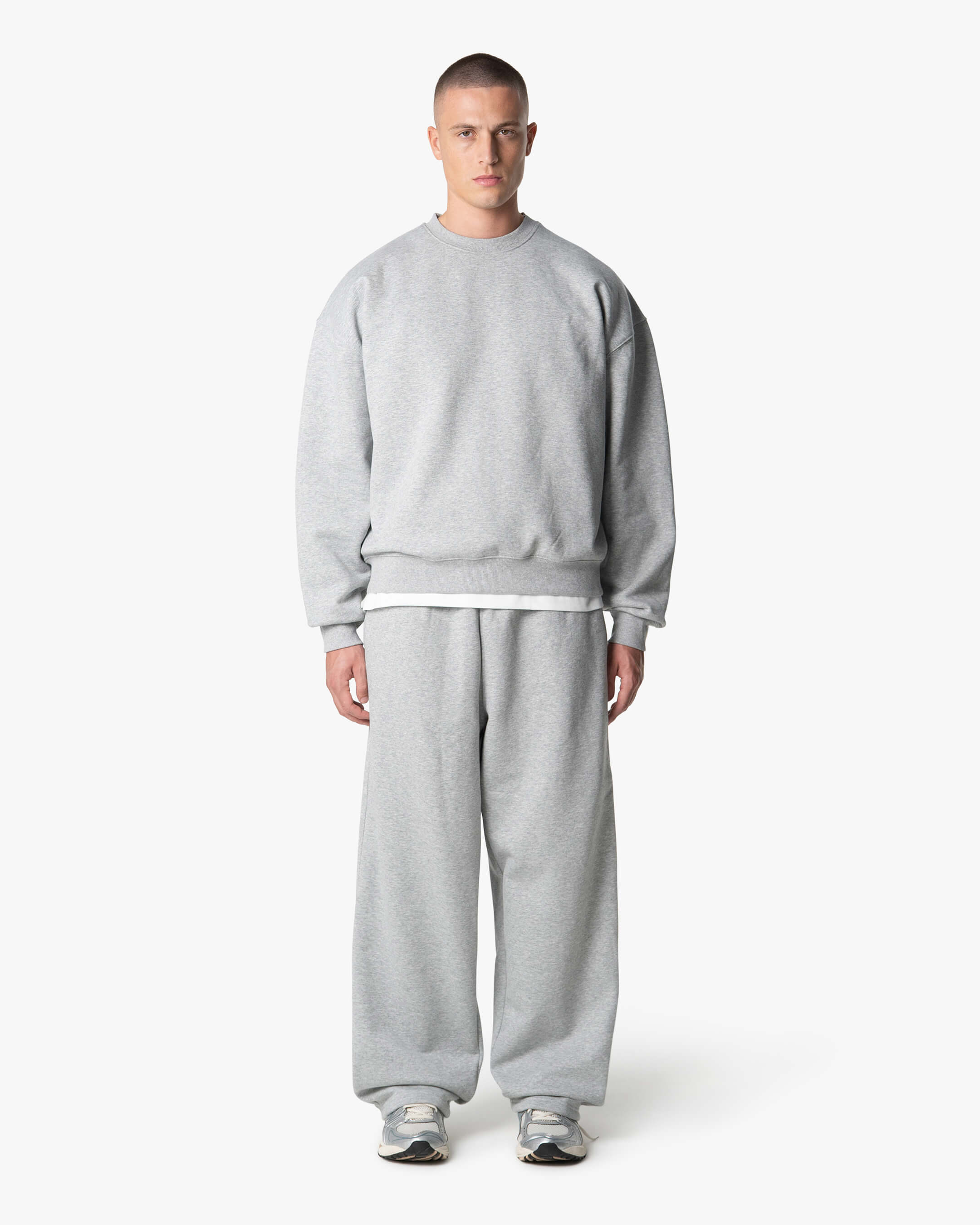 Signature Übergroßer Baumwollpullover