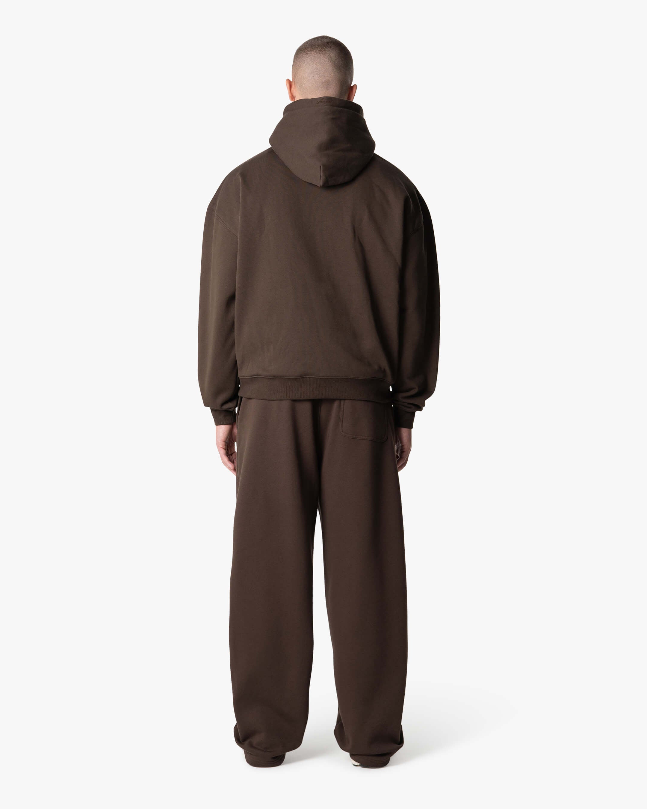 Signature Übergroßer Baumwolle Hoodie