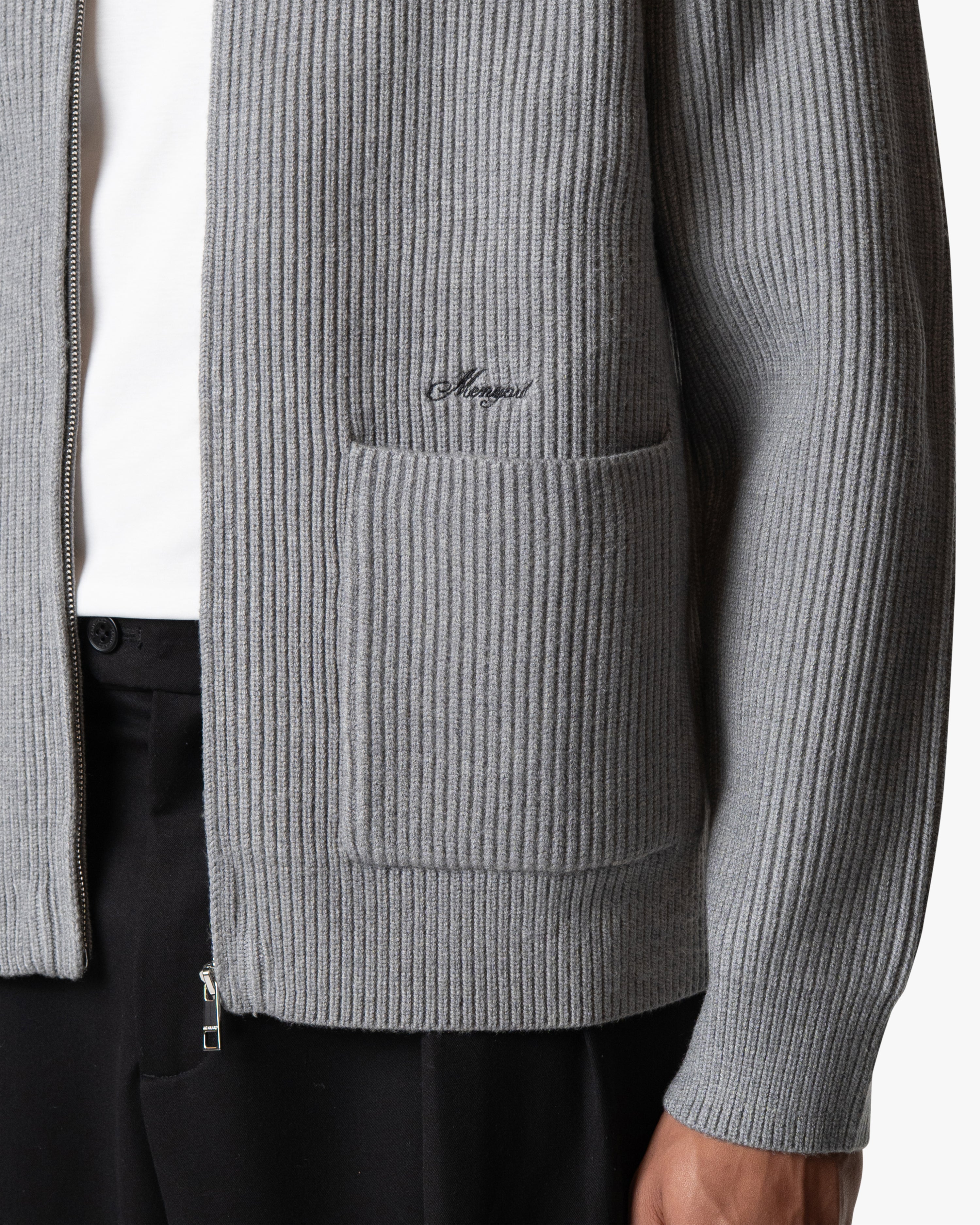 Giacca Schwere Strickjacke
