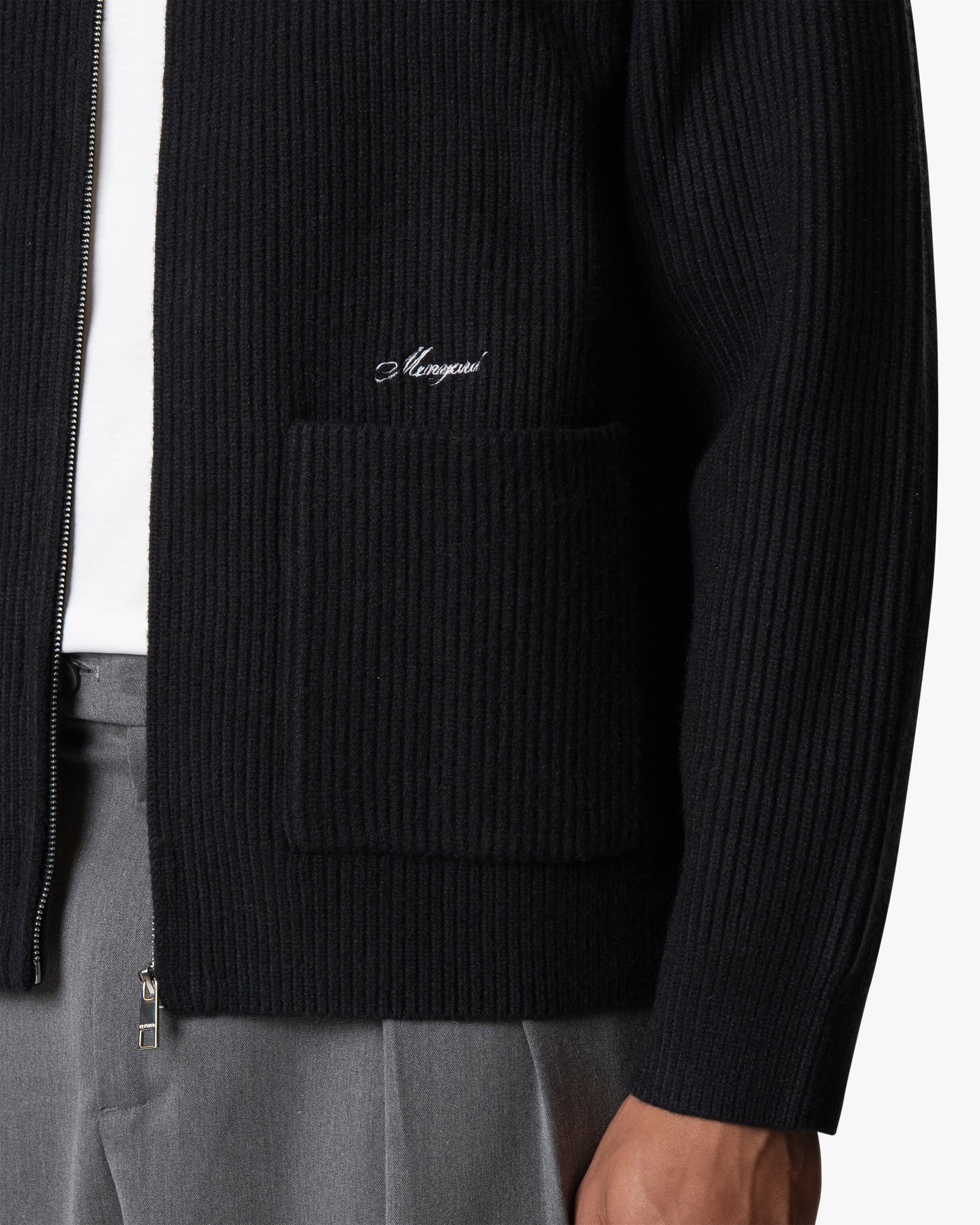 Giacca Schwere Strickjacke