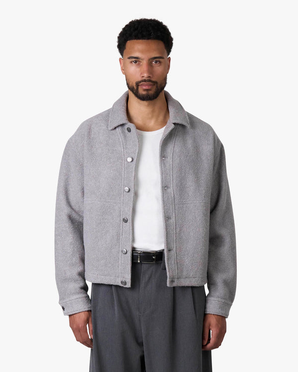 Harlem Bouclé-Jacke