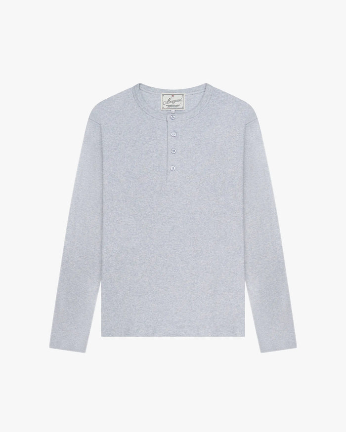 Henley Langarmshirt