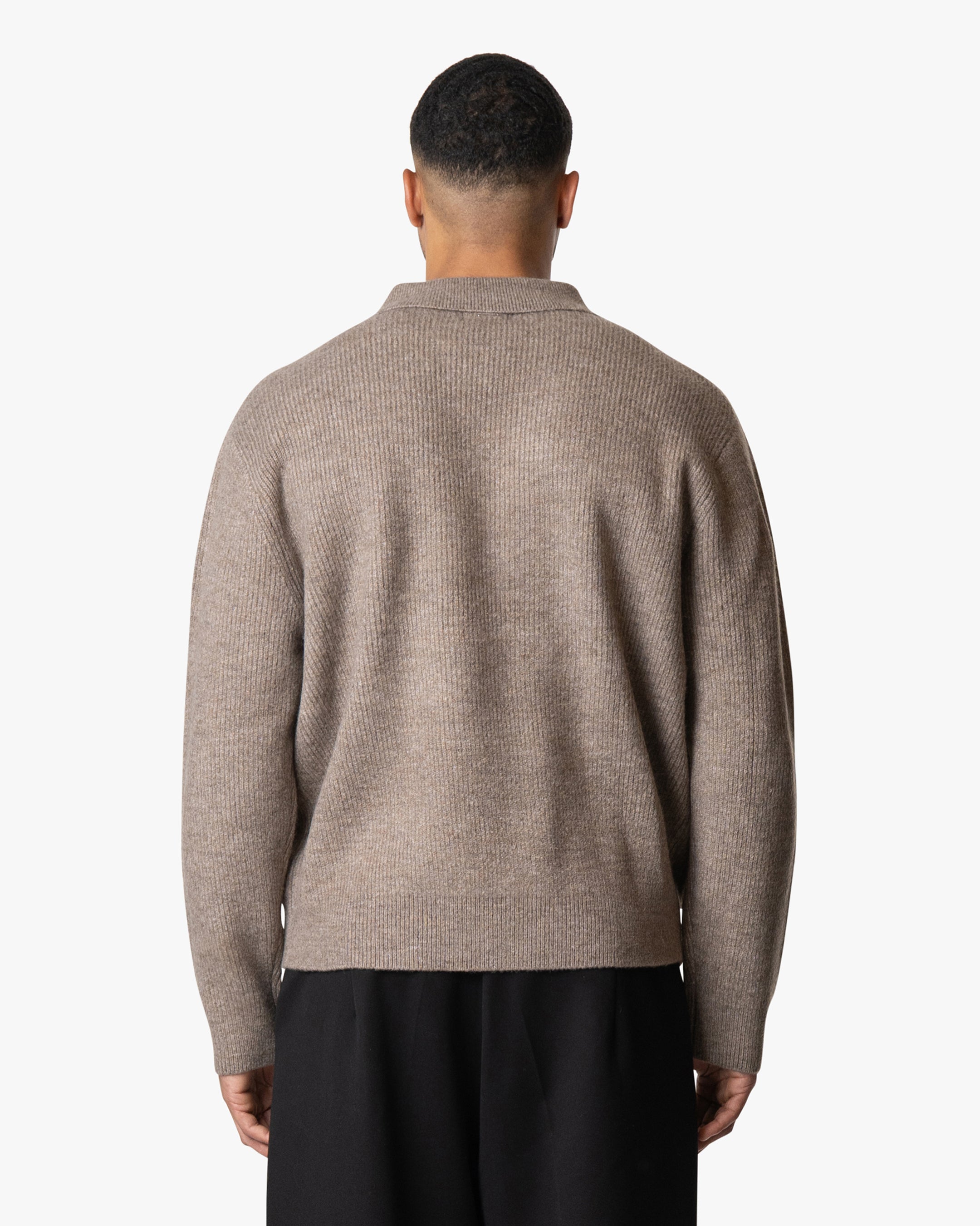 Levante Strickpullover mit halbem Reißverschluss 