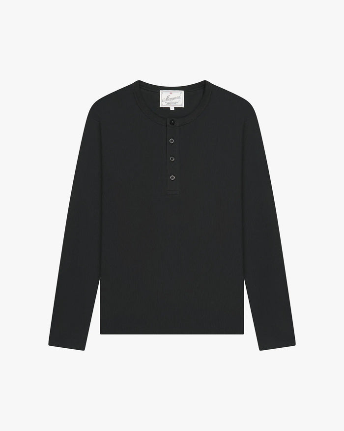 Henley Langarmshirt