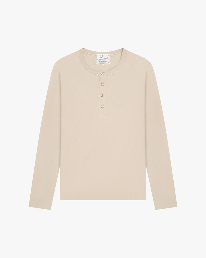 Henley Langarmshirt
