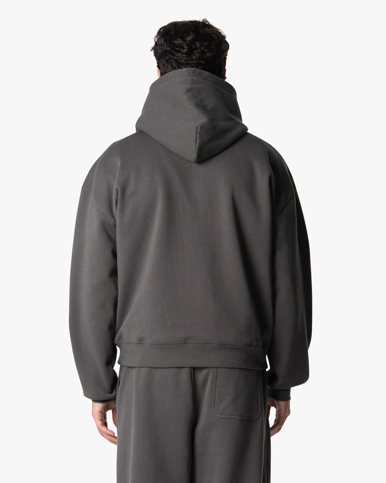 Oversized Blank Hoodie | Grey