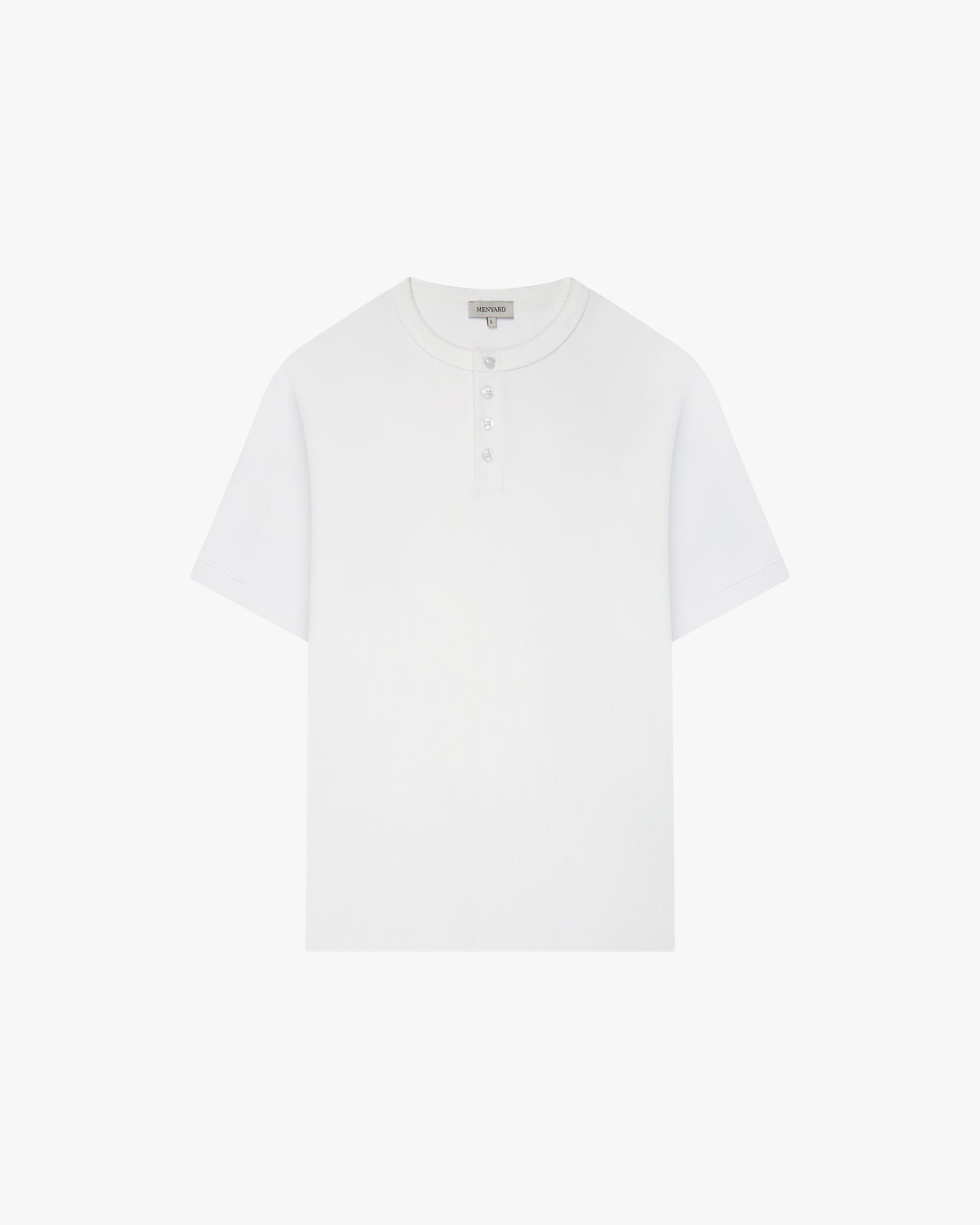 Mougins Geripptes Henley-T-Shirt