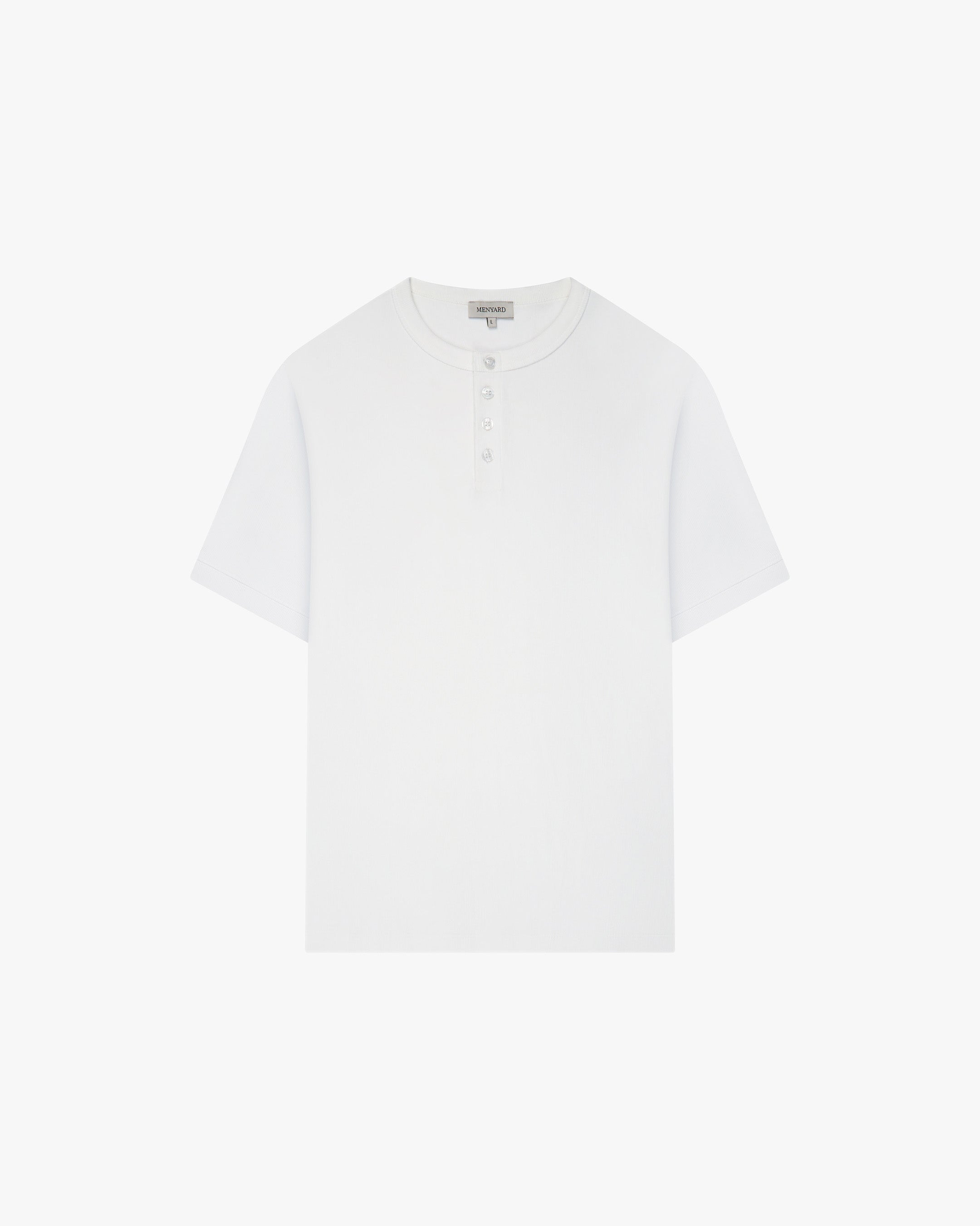 Mougins Geripptes Henley-T-Shirt