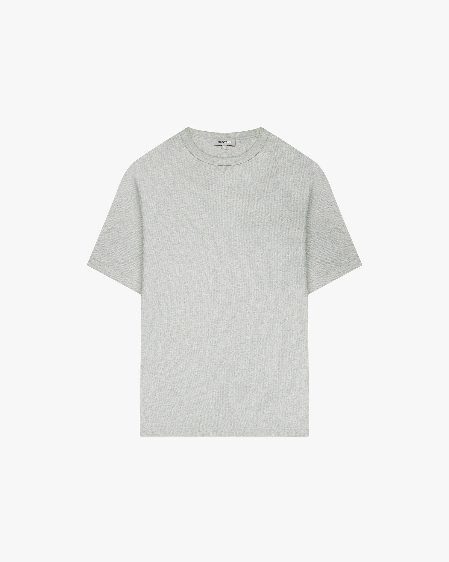Ribbed T-Shirt | Grey Melee