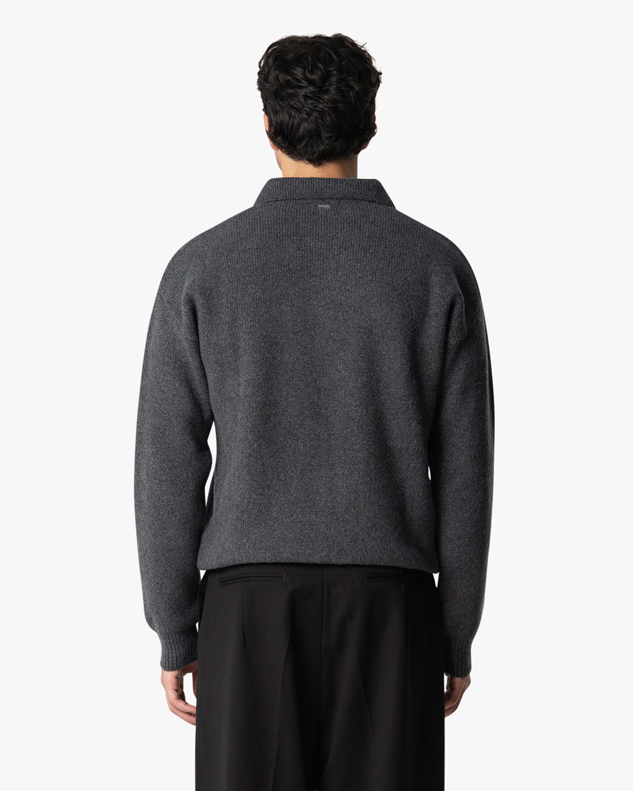 Alessandro Strick-Polopullover