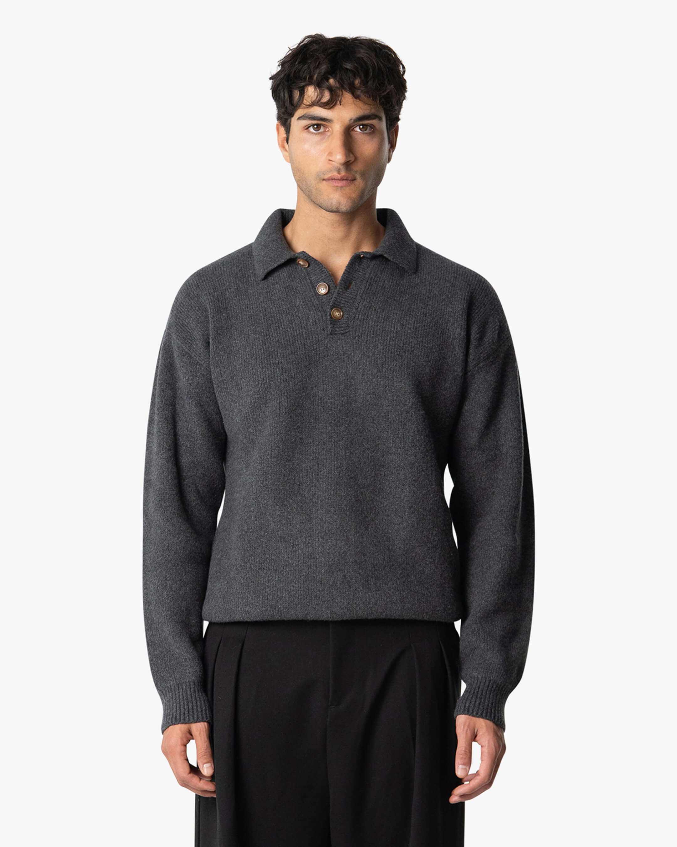 Alessandro Strick-Polopullover
