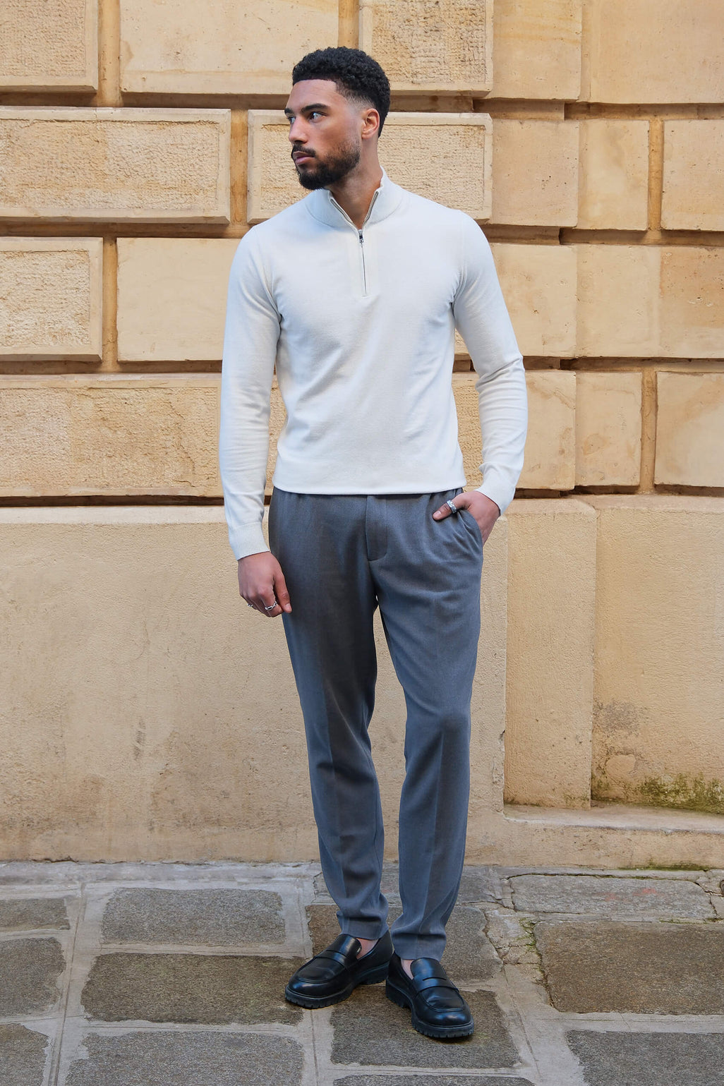 Porter Halbreißverschluss Pullover