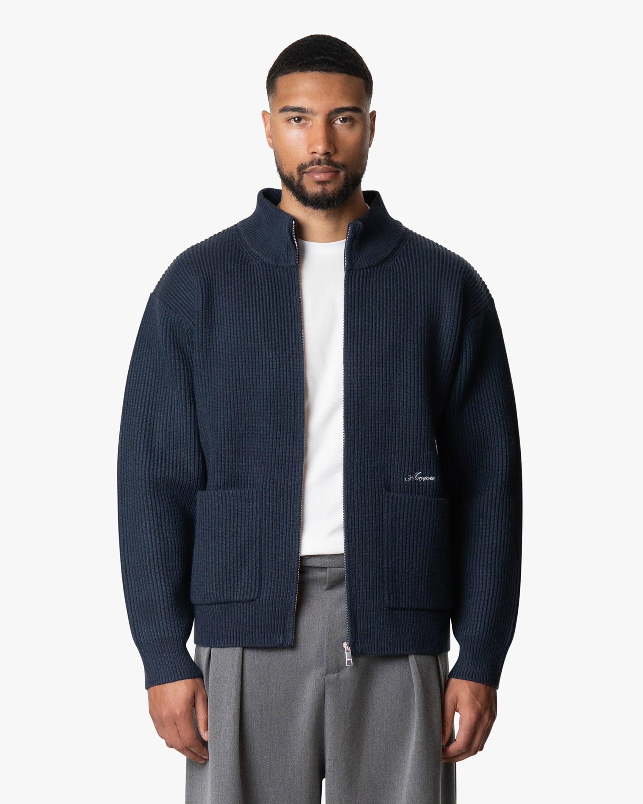 Giacca Schwere Strickjacke 