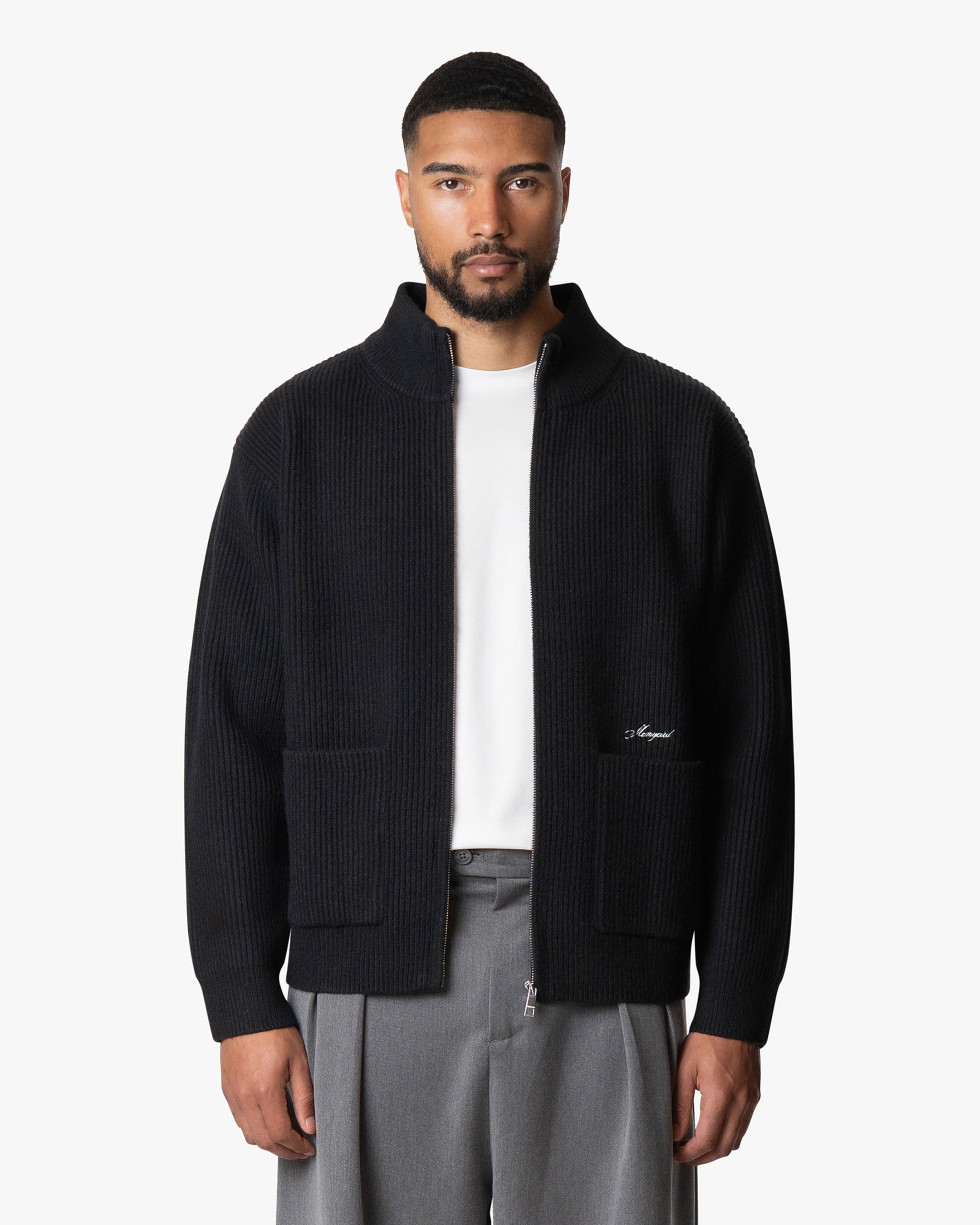 Giacca Schwere Strickjacke 