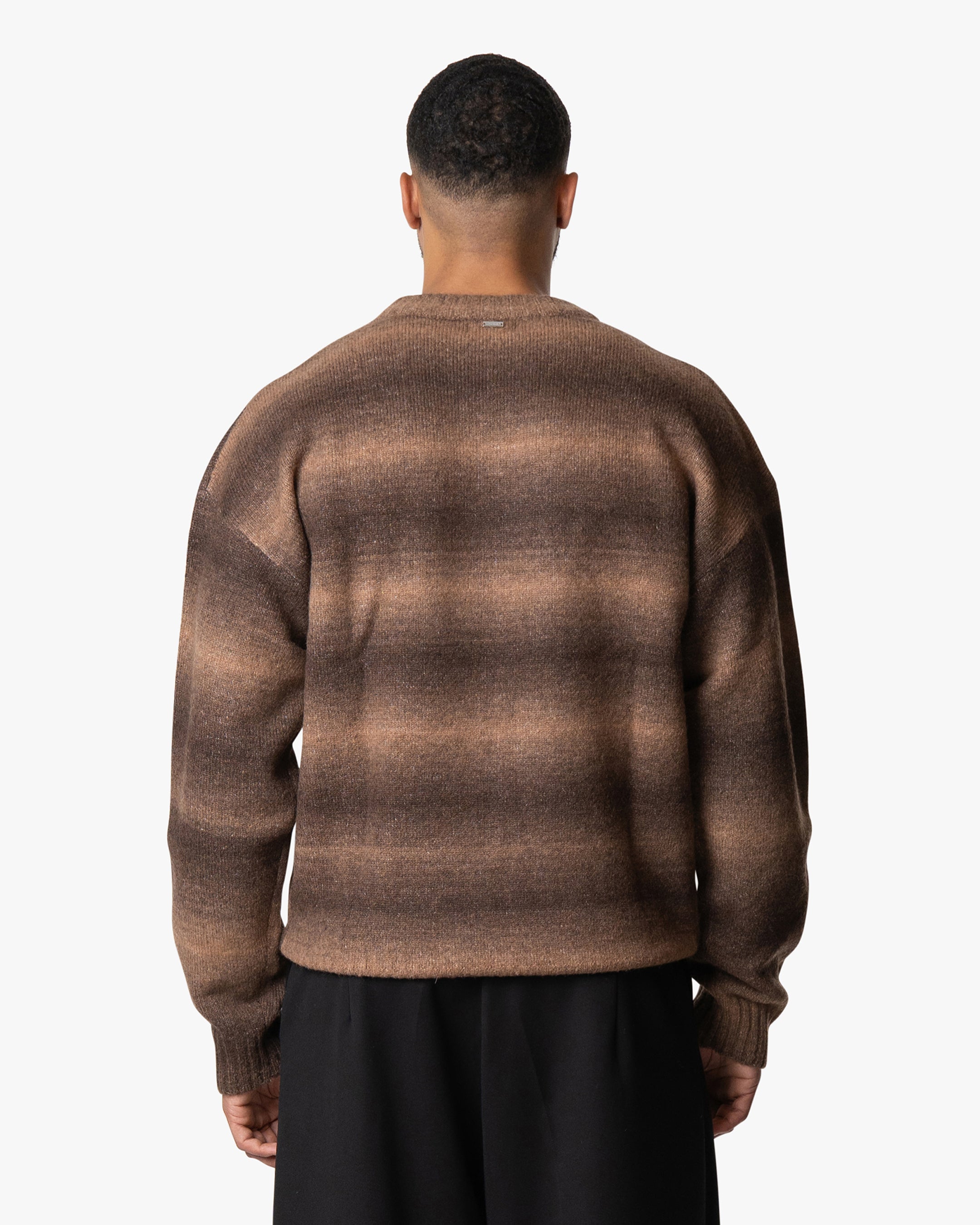 Aria Übergroßer-Pullover mit Farbverlauf