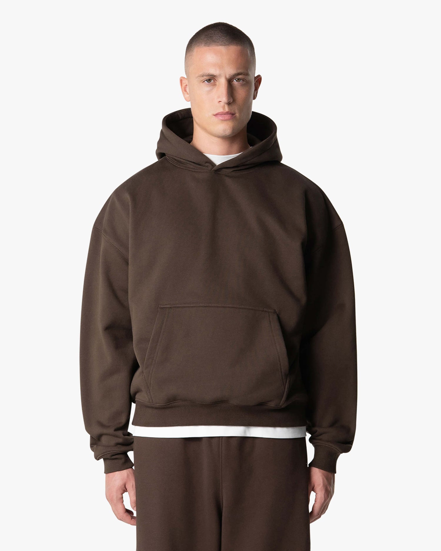 Blanks Set Hoodie | Brown