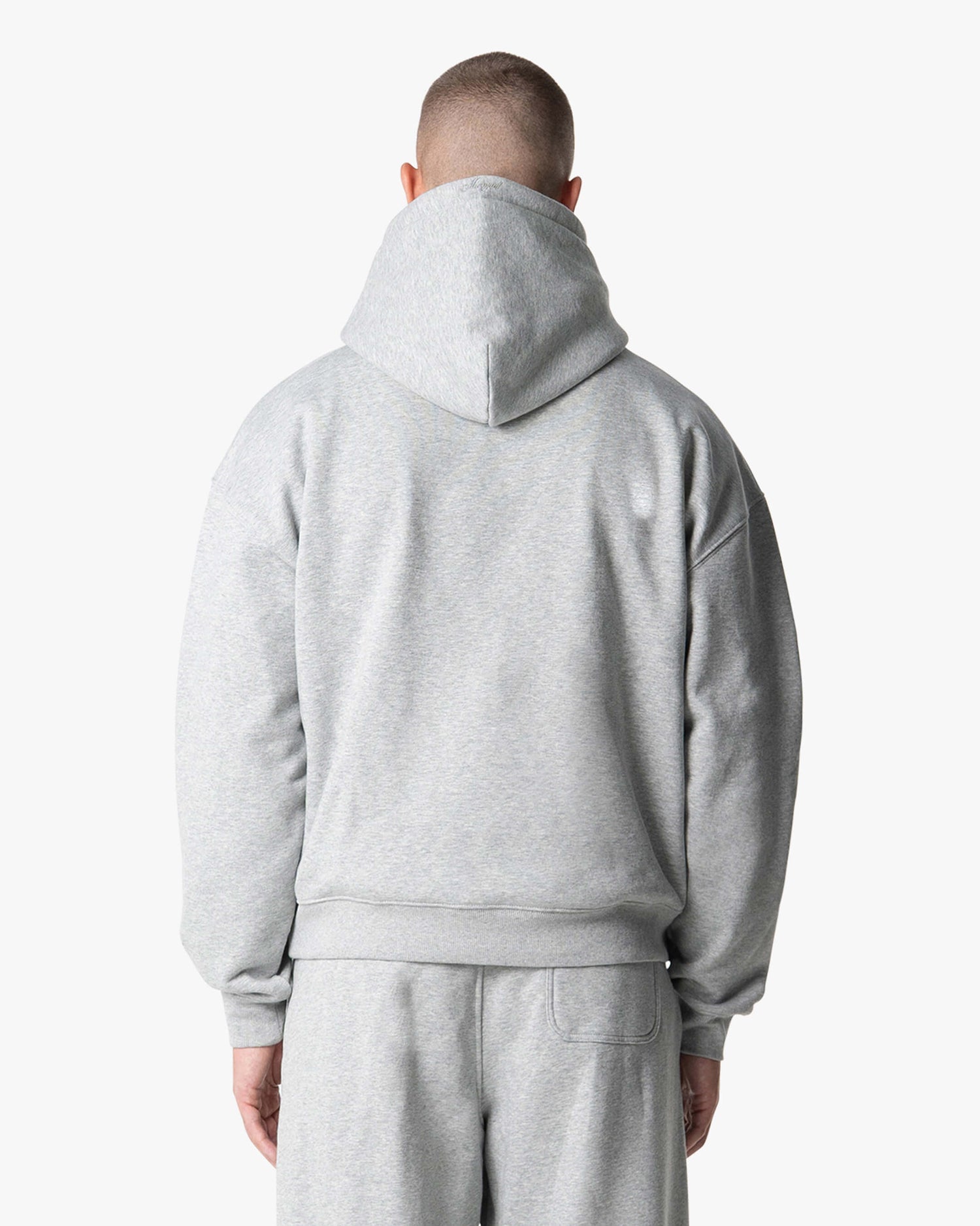 Signature Übergroßer Baumwolle Hoodie