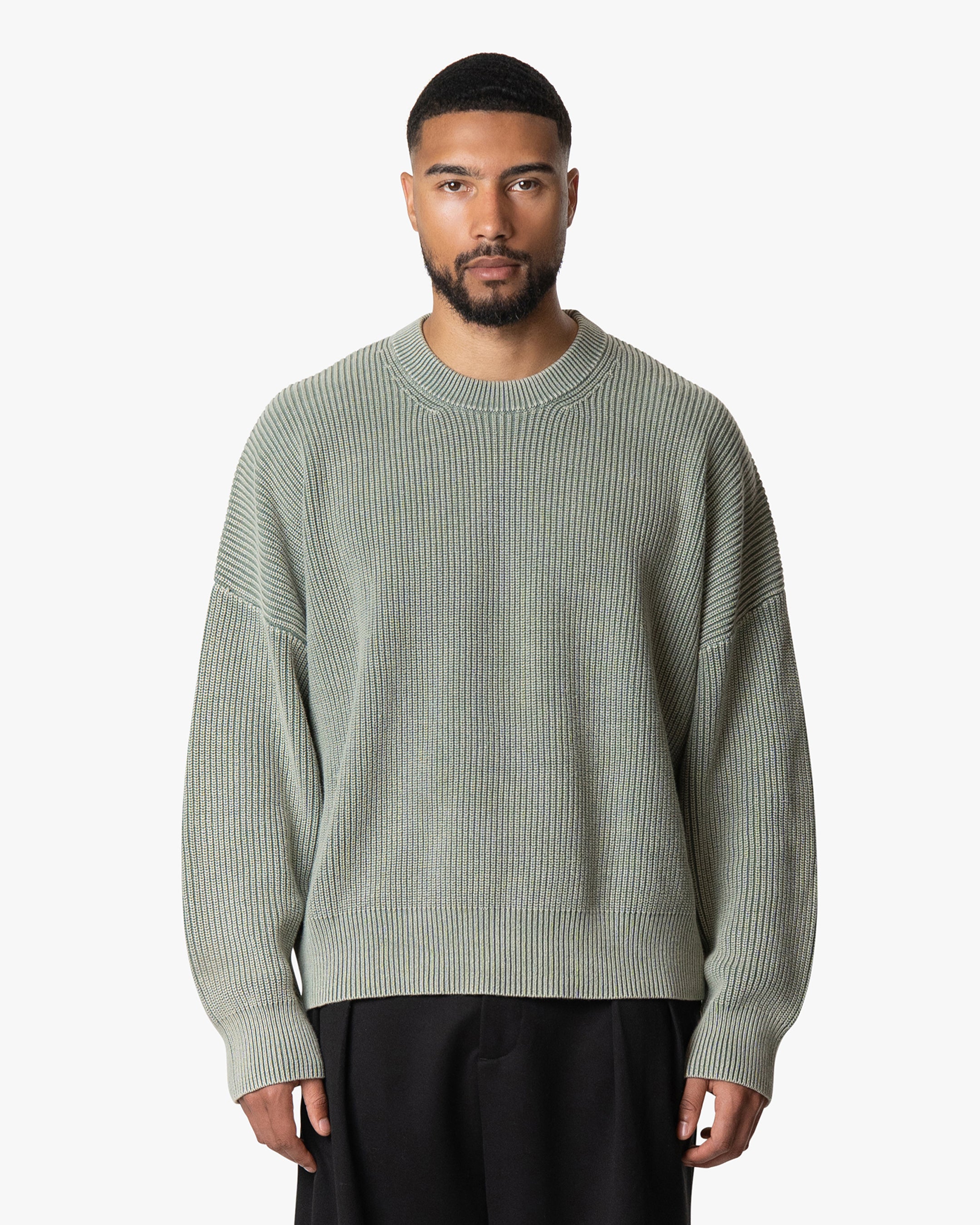 Ariano Säure Baumwollpullover in Box-Schnitt