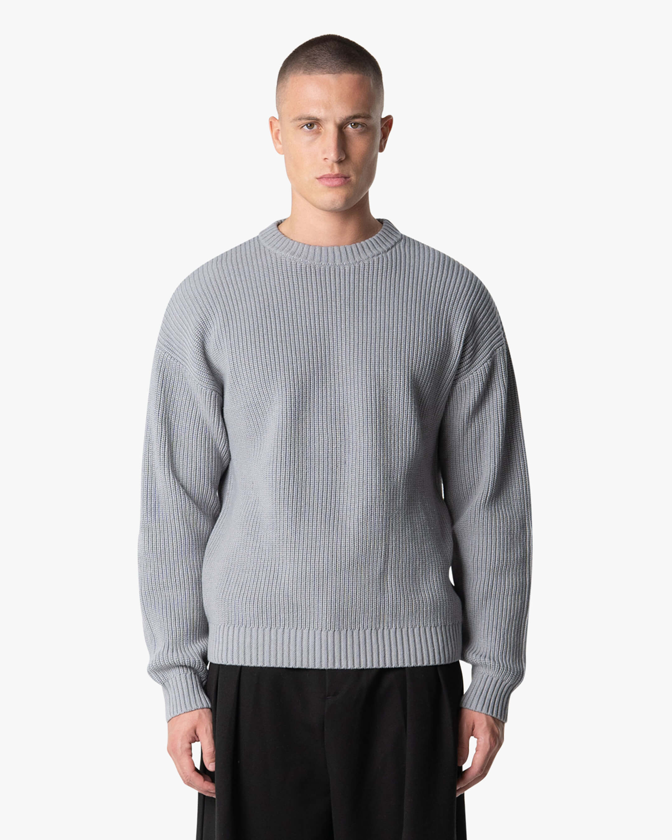 Naval Strickpullover aus Baumwolle 