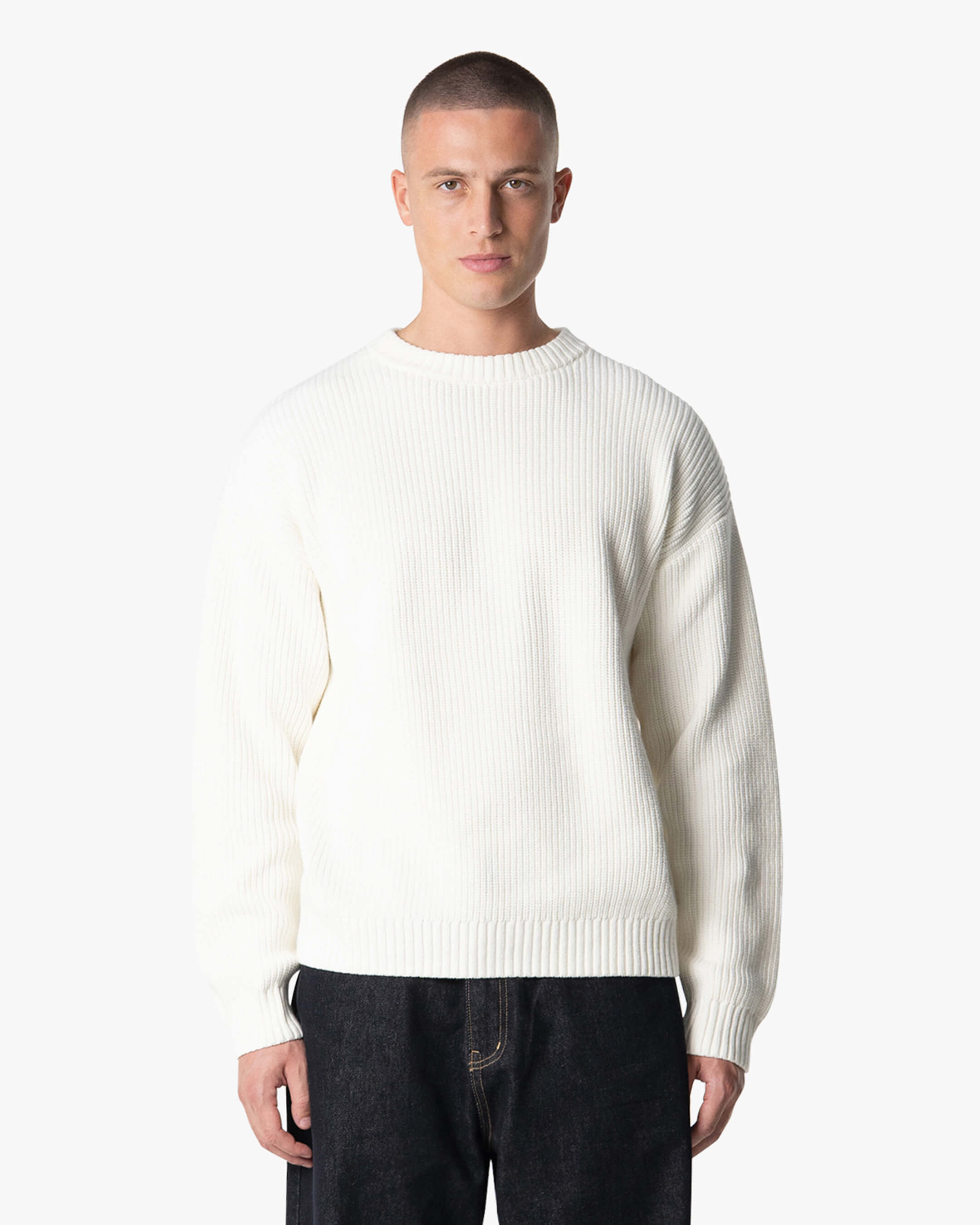Naval Strickpullover aus Baumwolle