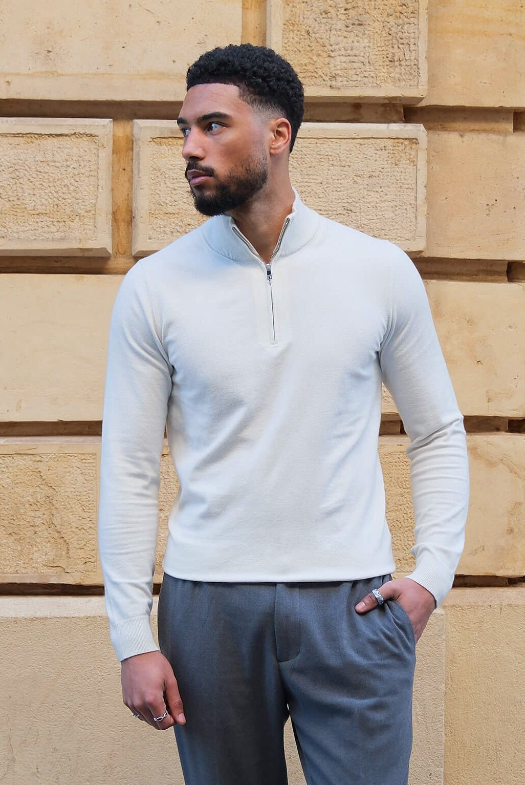 Porter Halbreißverschluss Pullover