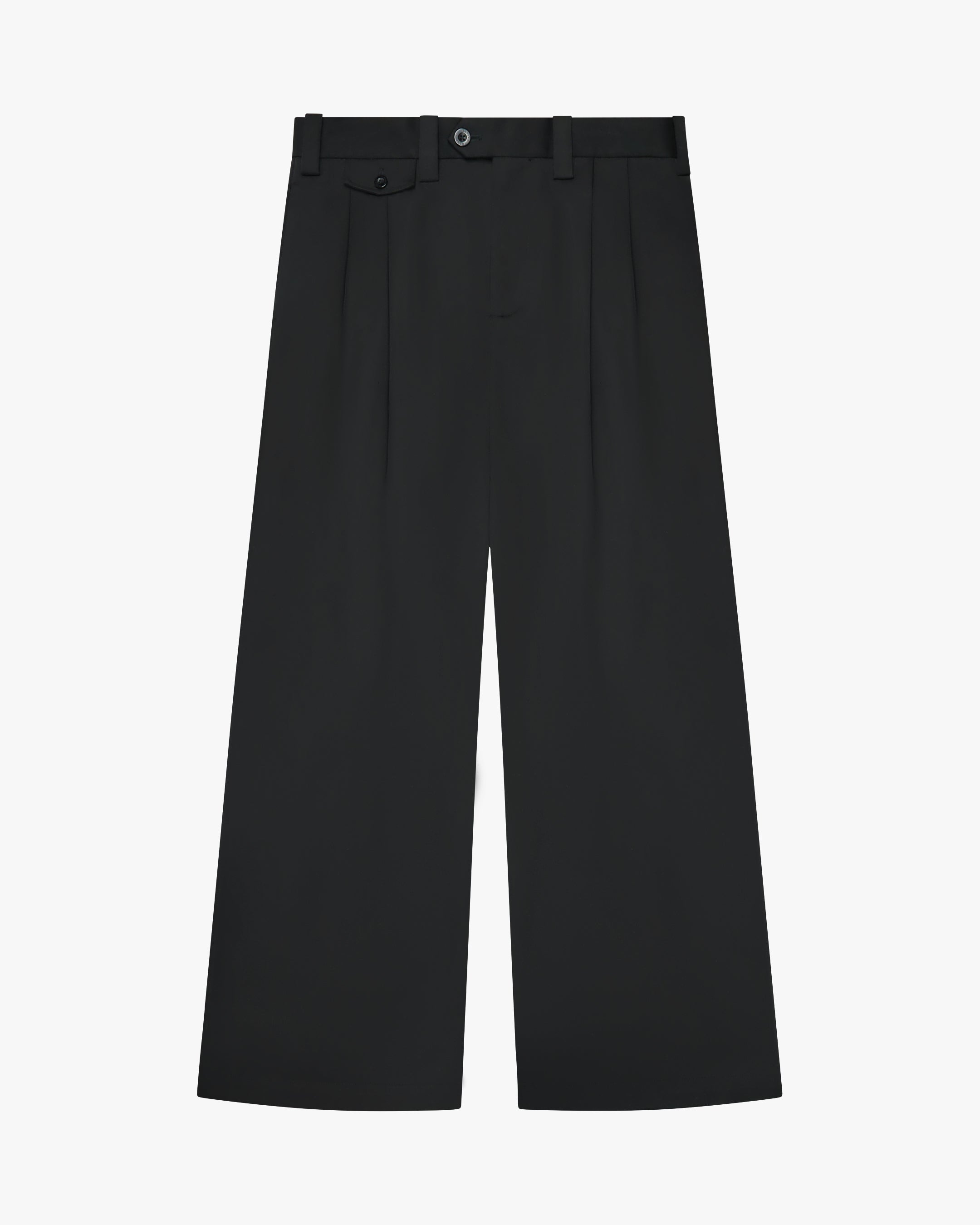 Ambra Locker sitzende Plisseehose