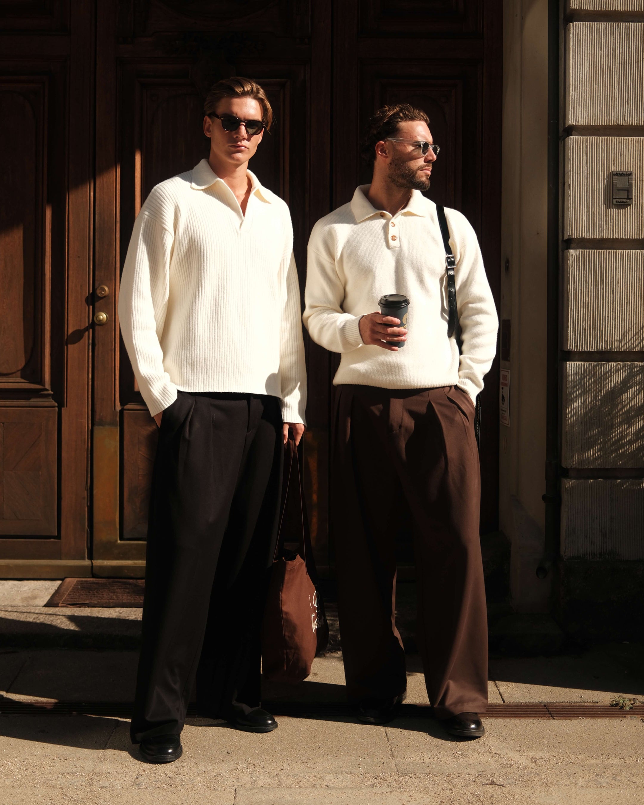 Alessandro Strick-Polopullover