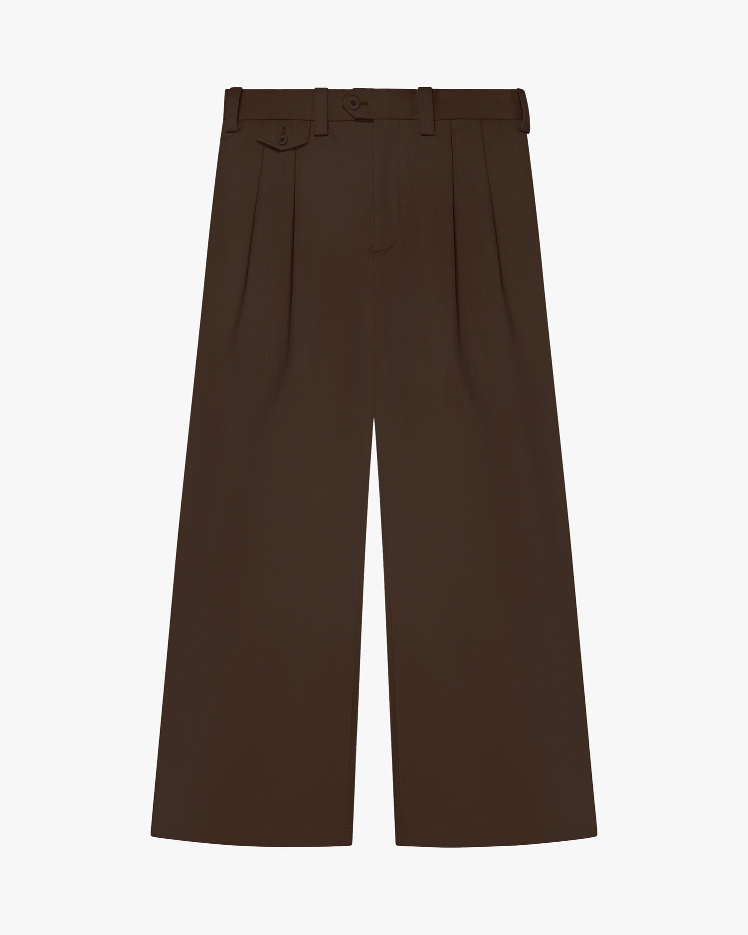Ambra Locker sitzende Plisseehose