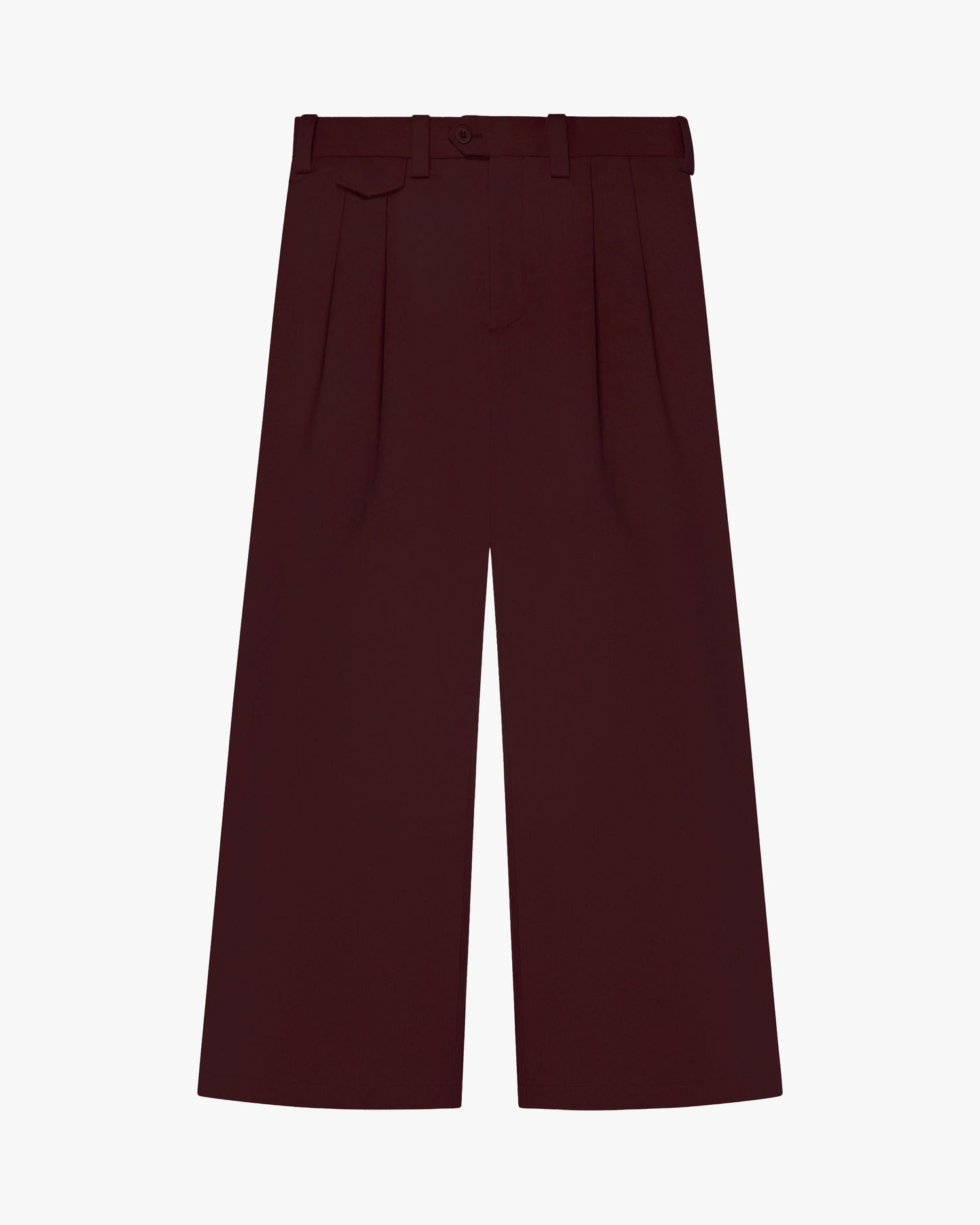 Ambra Locker sitzende Plisseehose