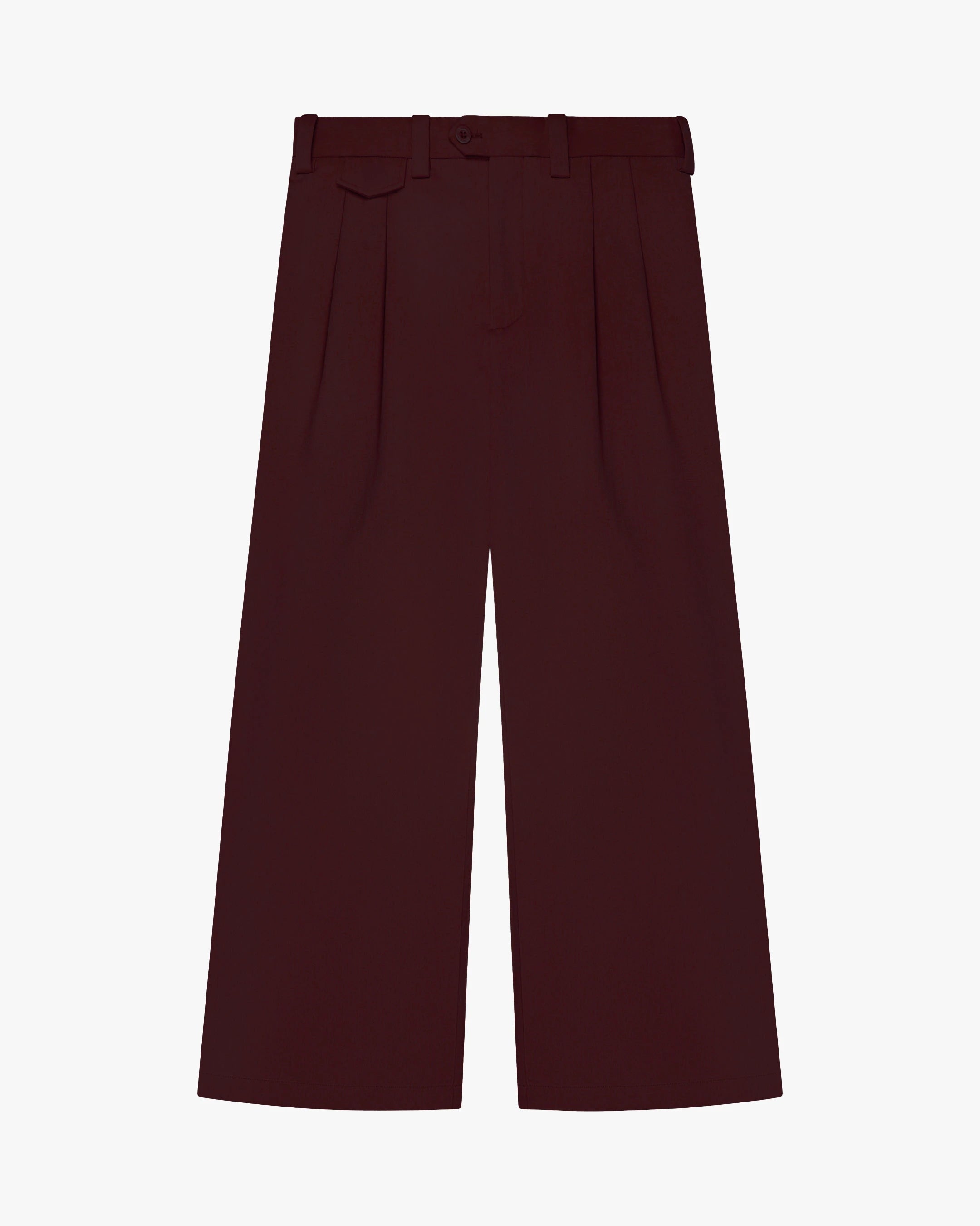 Ambra Locker sitzende Plisseehose