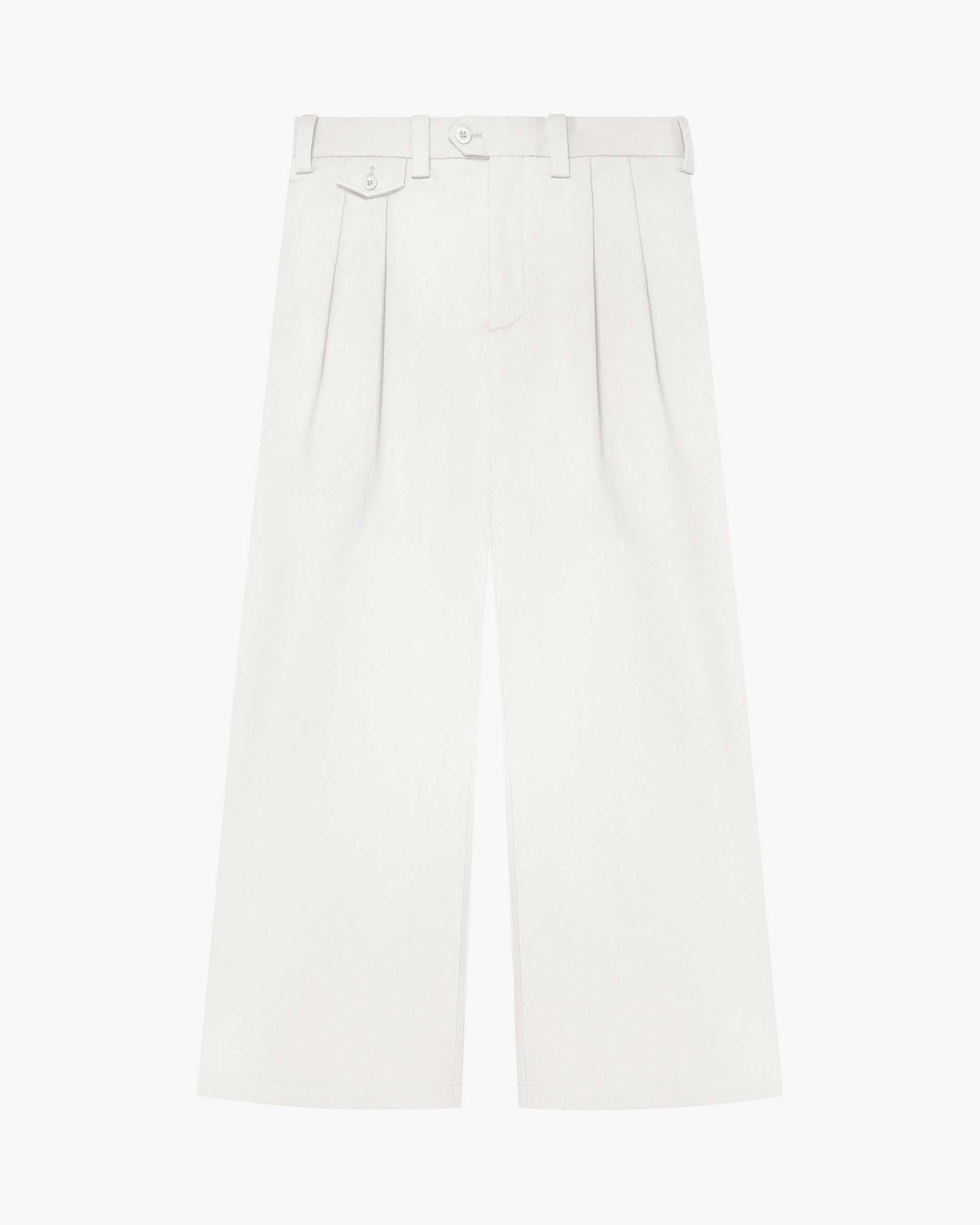 Ambra Locker sitzende Plisseehose