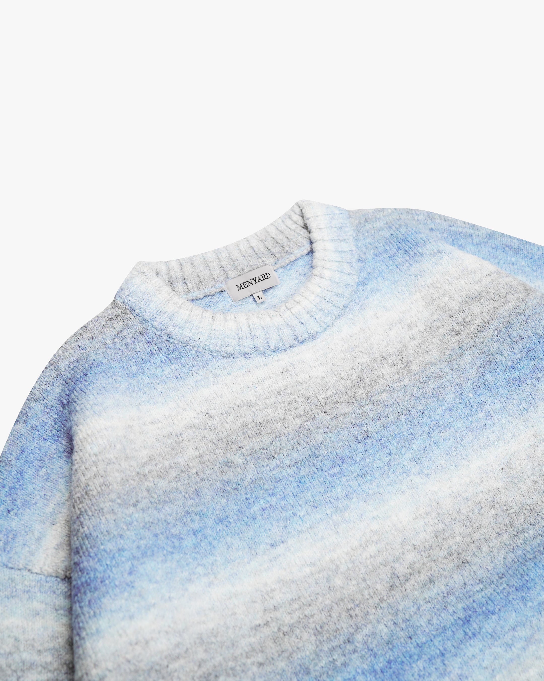 Aria Übergroßer-Pullover mit Farbverlauf
