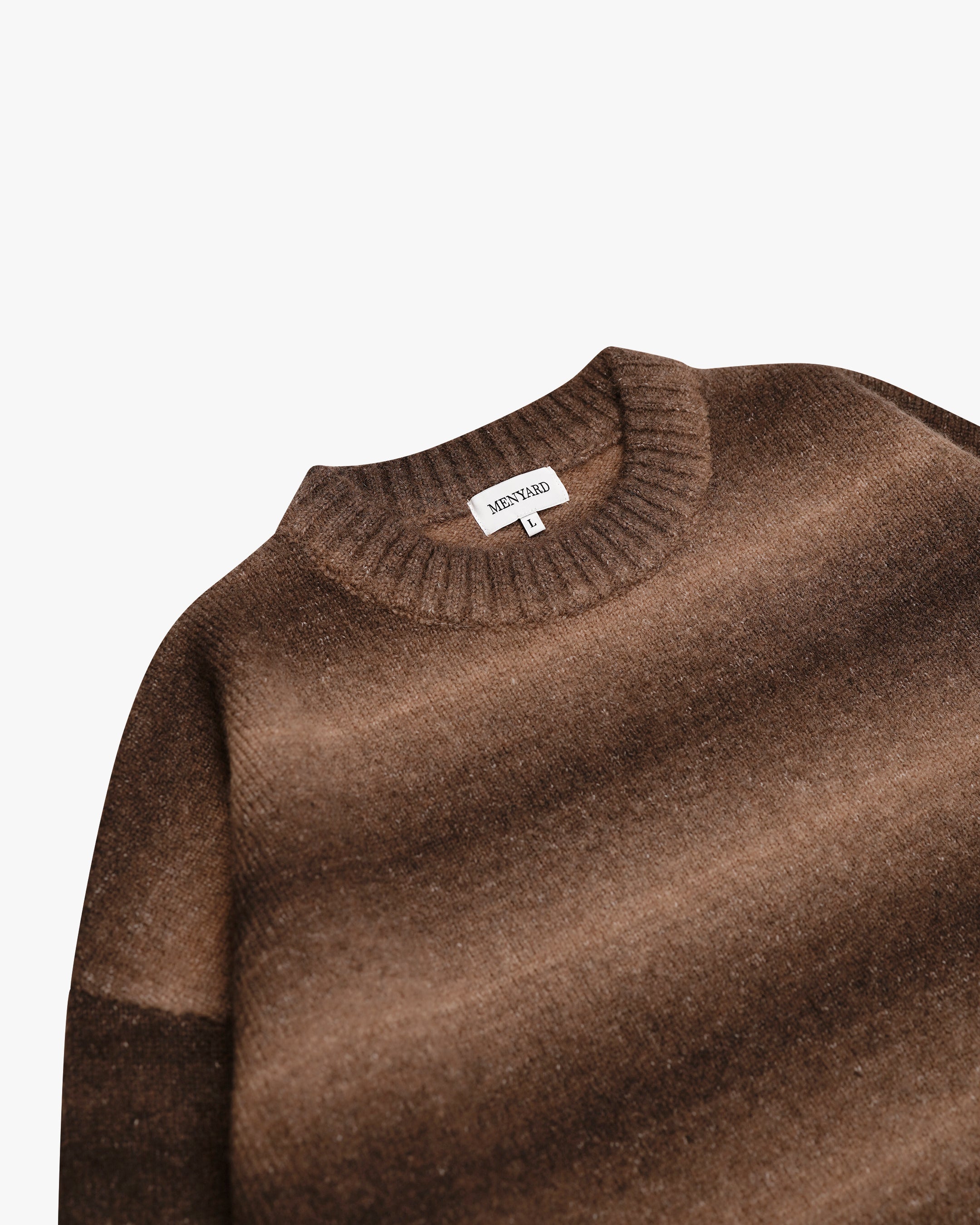 Aria Übergroßer-Pullover mit Farbverlauf