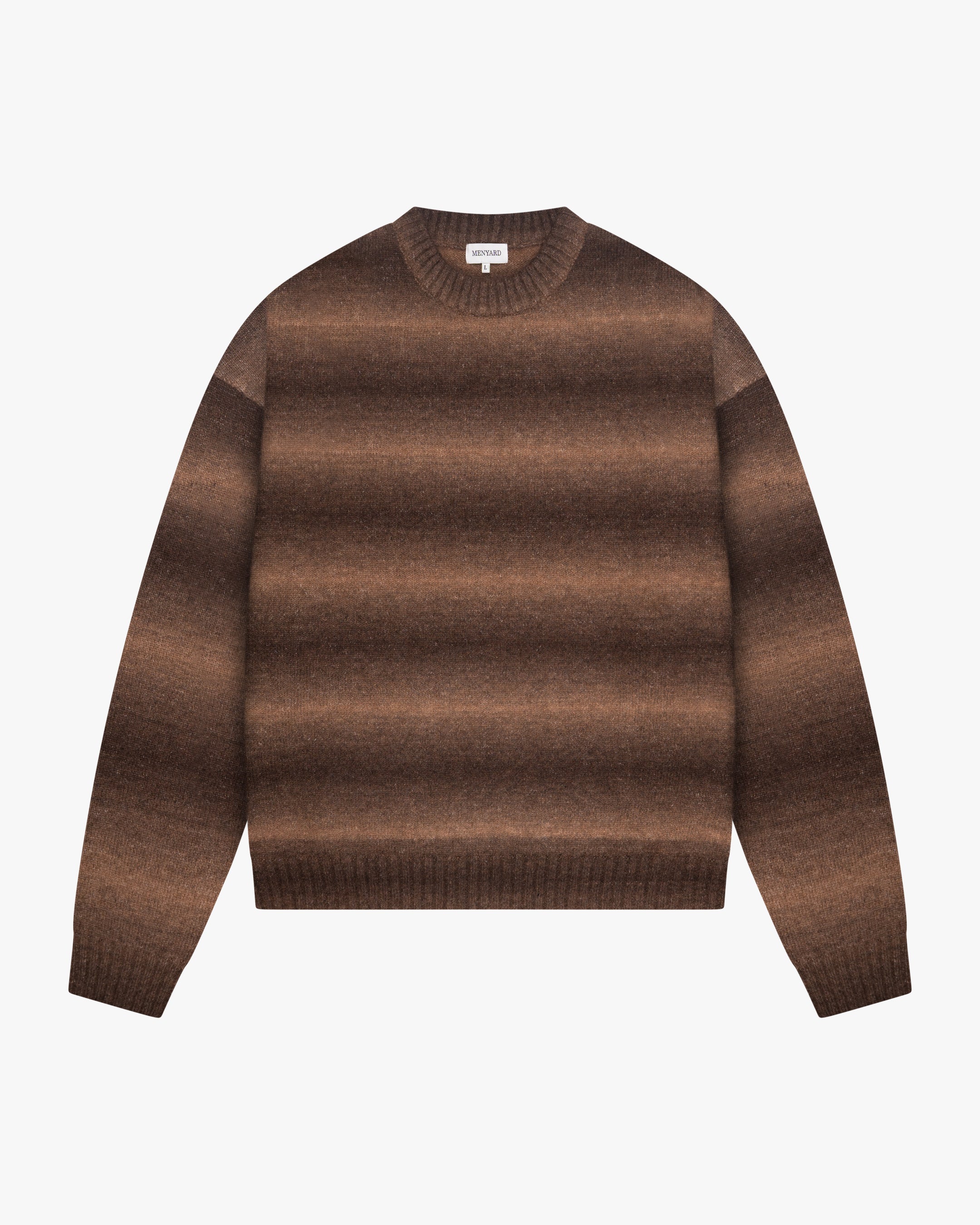 Aria Übergroßer-Pullover mit Farbverlauf