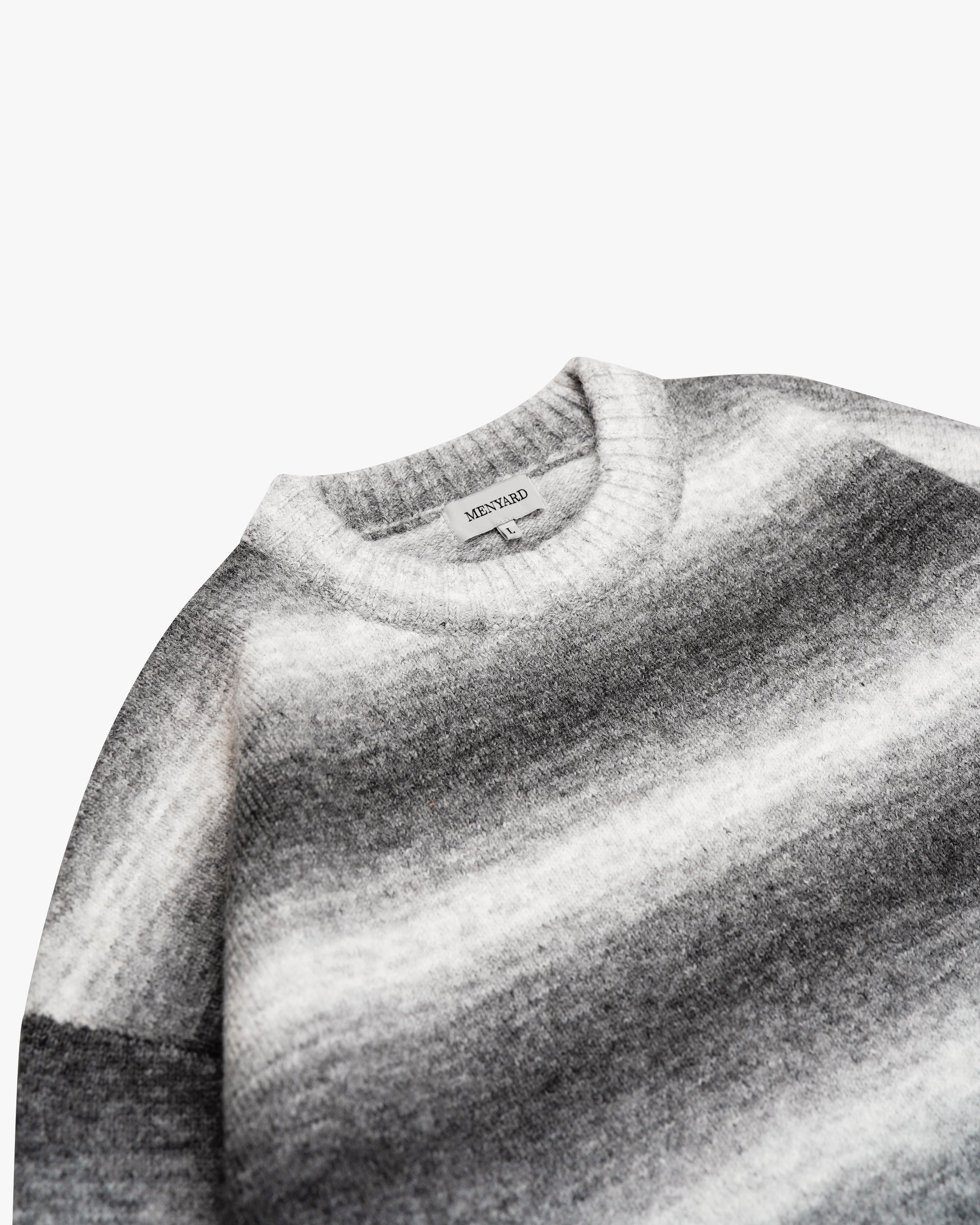 Aria Übergroßer-Pullover mit Farbverlauf