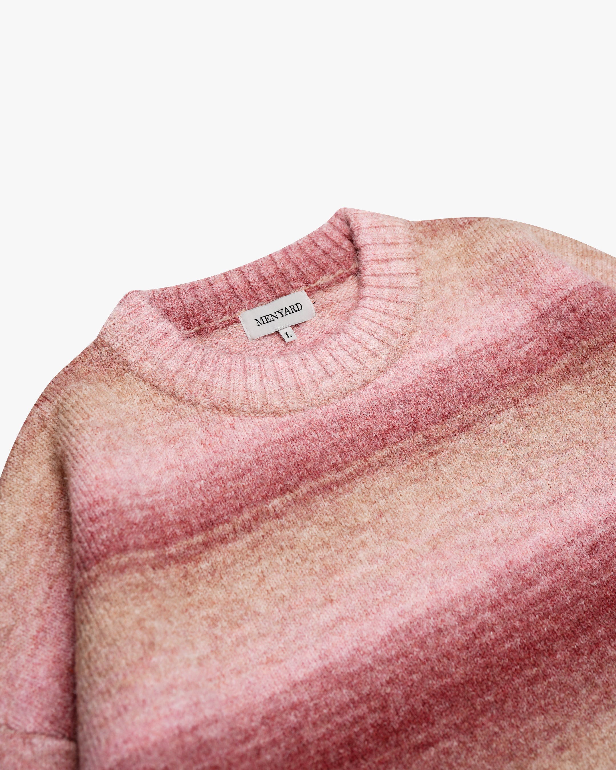 Aria Übergroßer-Pullover mit Farbverlauf