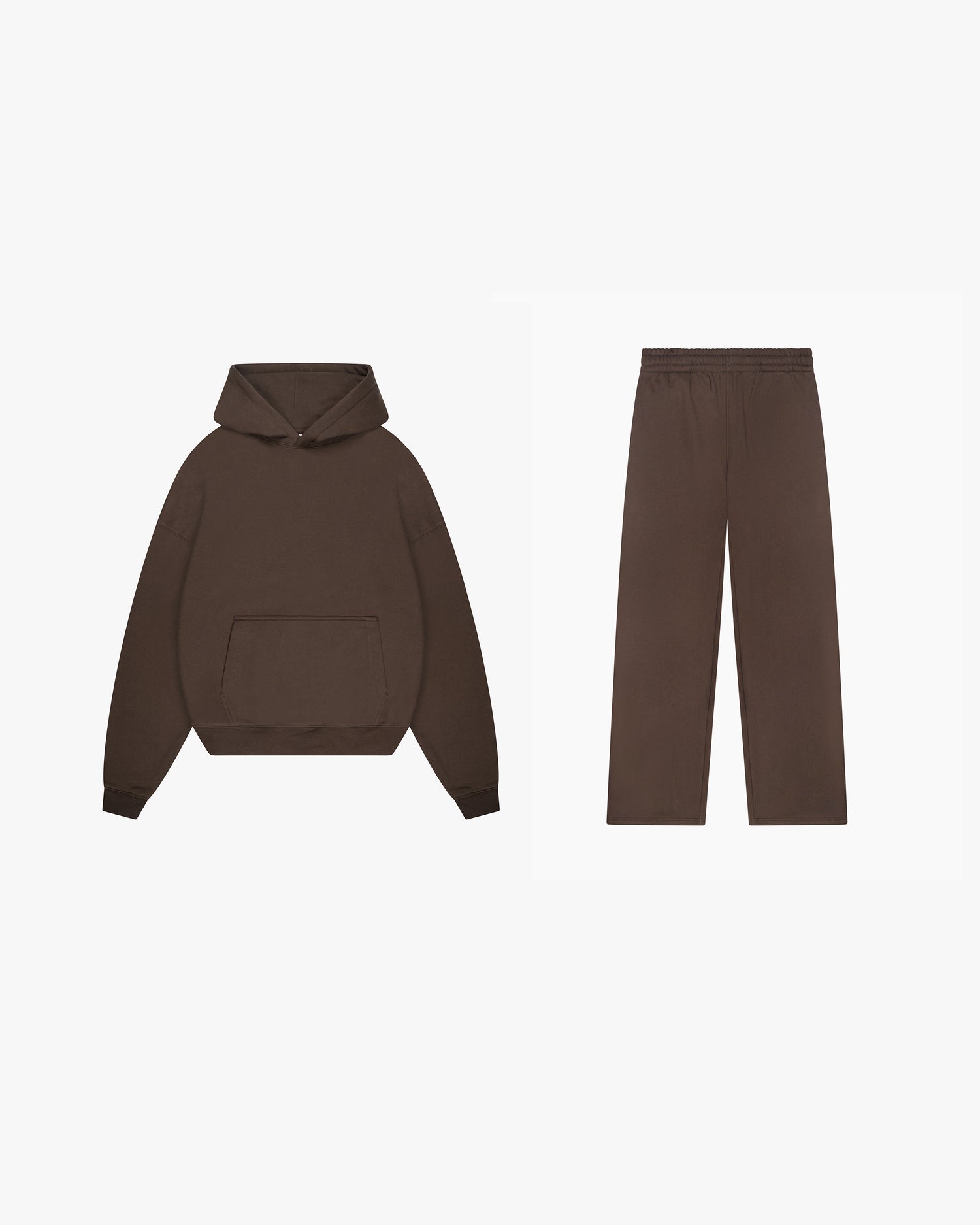 Blanks Set Hoodie | Brown