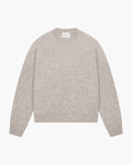 Brixton Wool-Blend Brushed Sweater | Light Brown flatlay