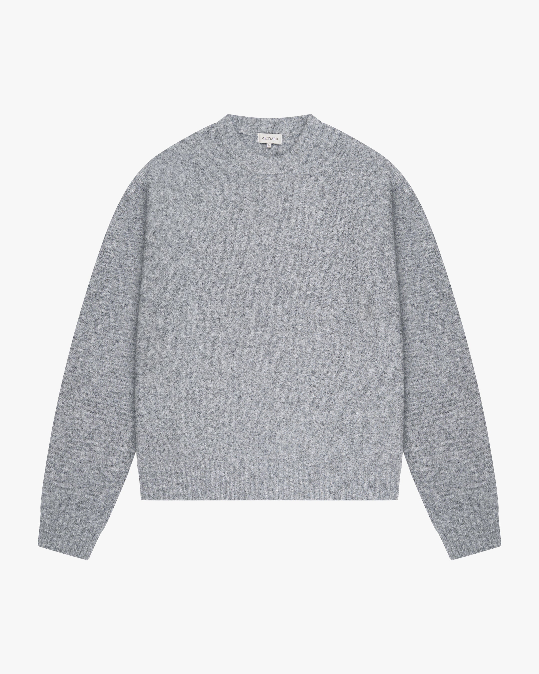 Brixton Pullover aus Wollmischung mit gebürsteter Oberfläche 