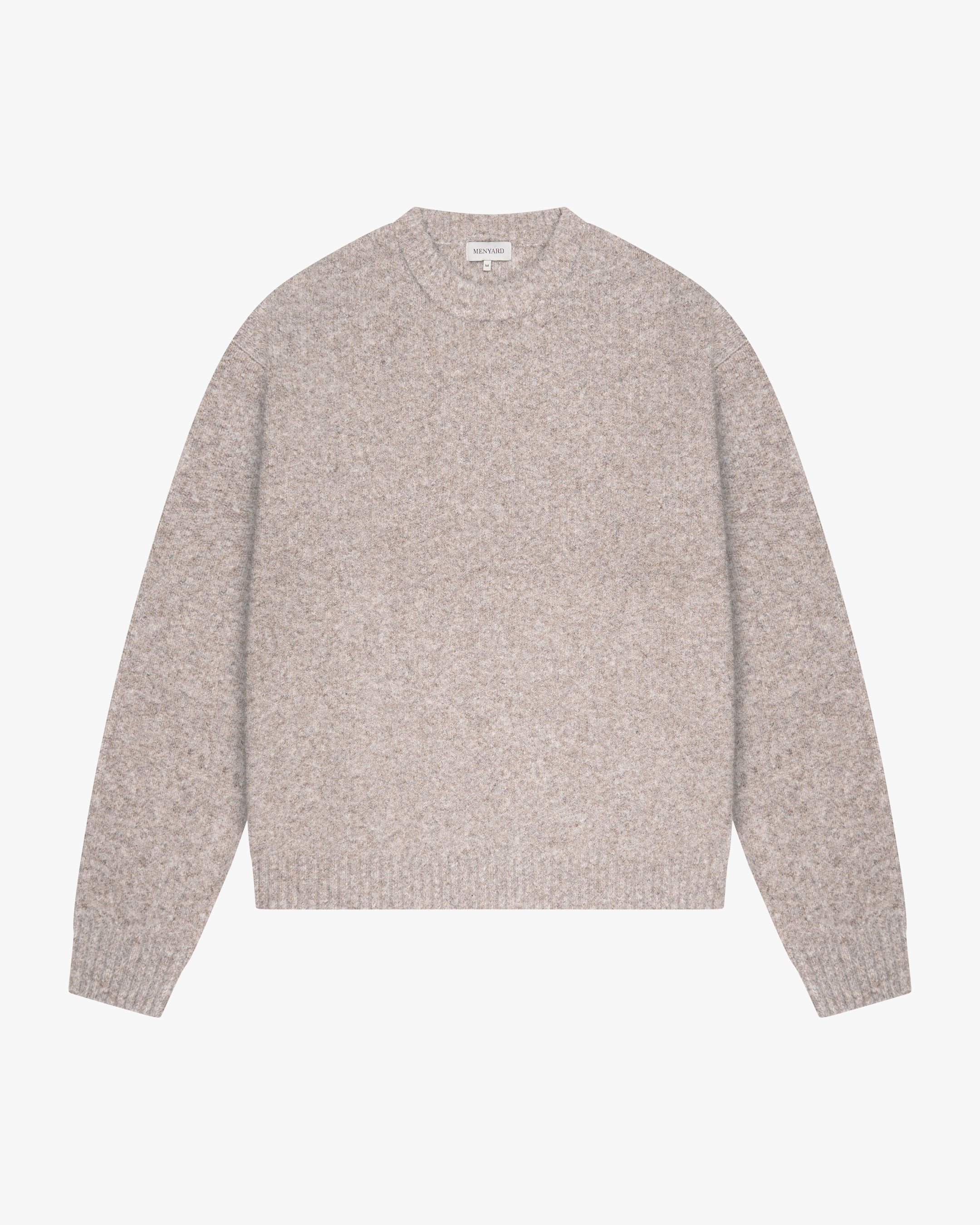 Brixton Pullover aus Wollmischung mit gebürsteter Oberfläche
