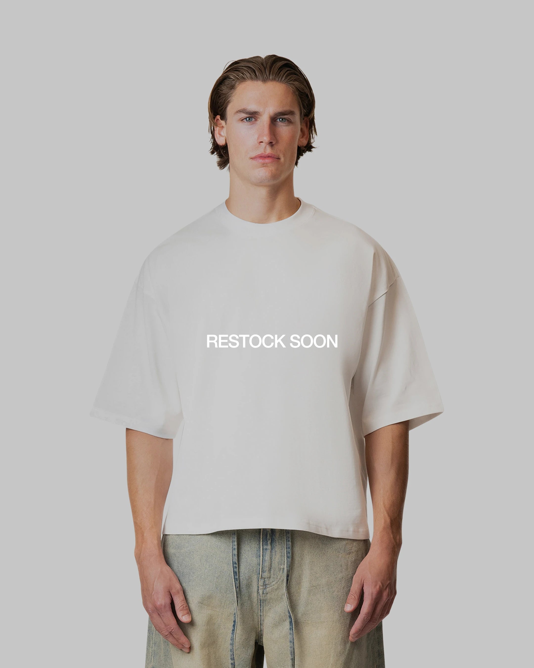 Blank Boxy T-Shirt | White